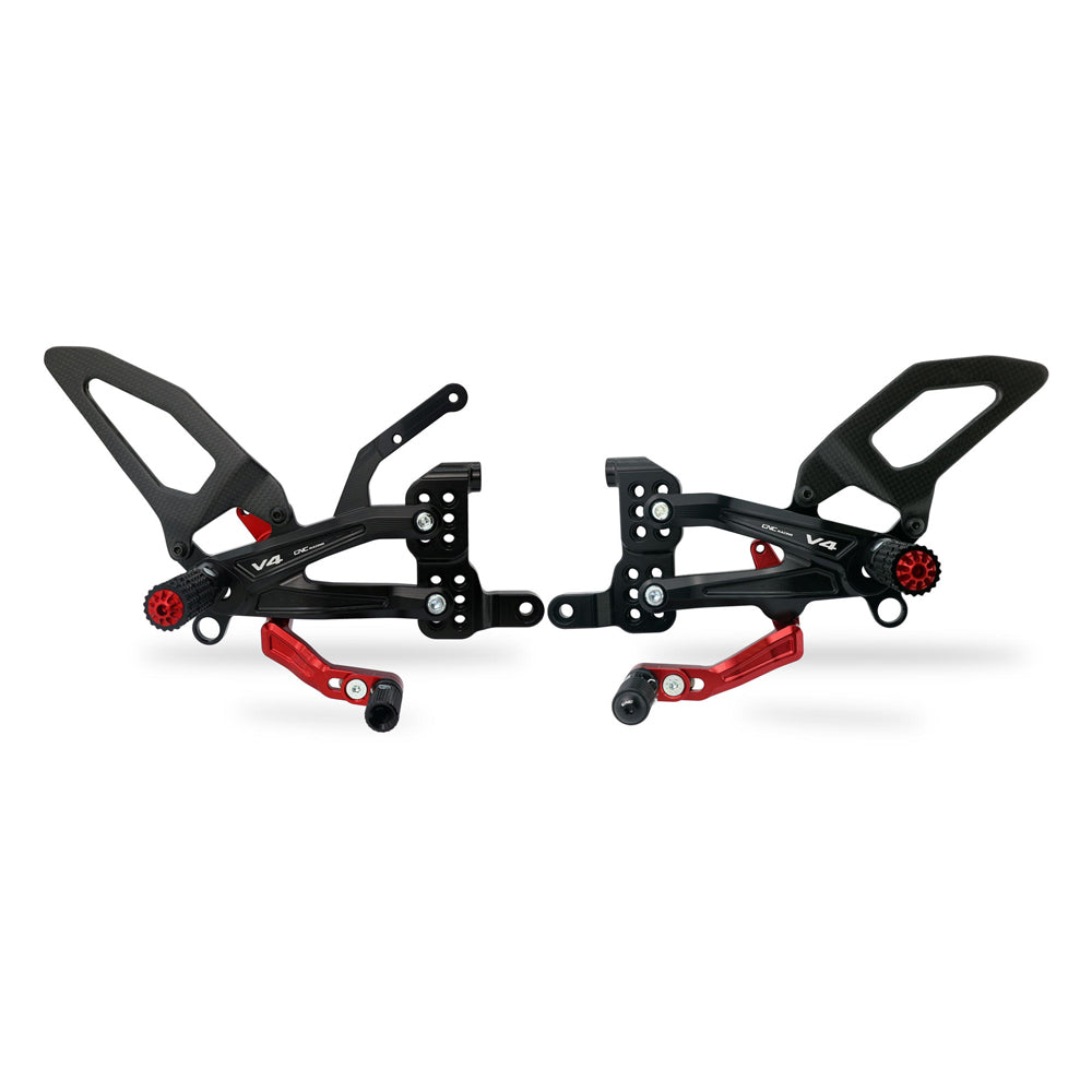CNC Racing Adjustable Rear Sets RPS Carbon for Ducati Panigale V4 -  Shop name