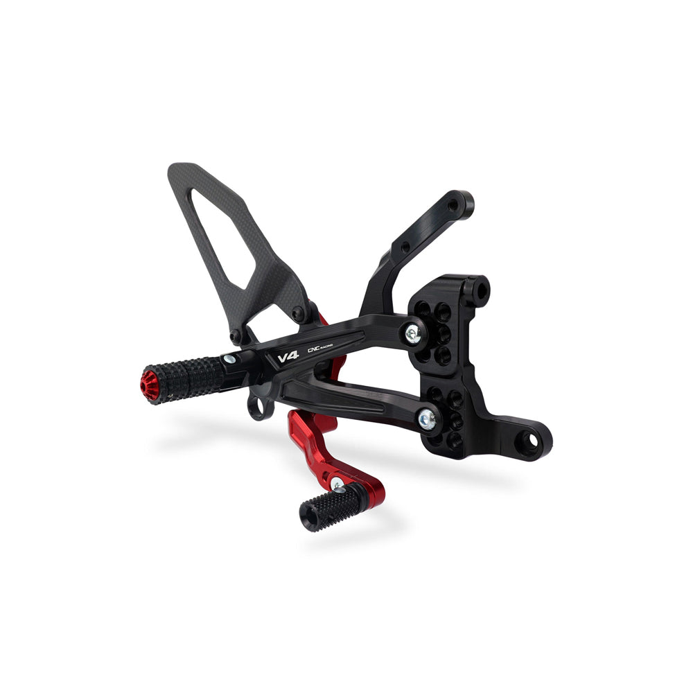 CNC Racing Adjustable Rear Sets RPS Carbon for Ducati Panigale V4 -  Shop name