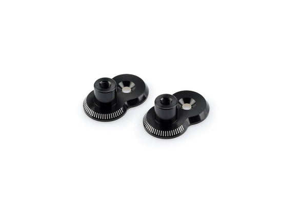 Puig 20mm Offset Arm for Adjustable Footpeg Adaptors | Black -  Shop name