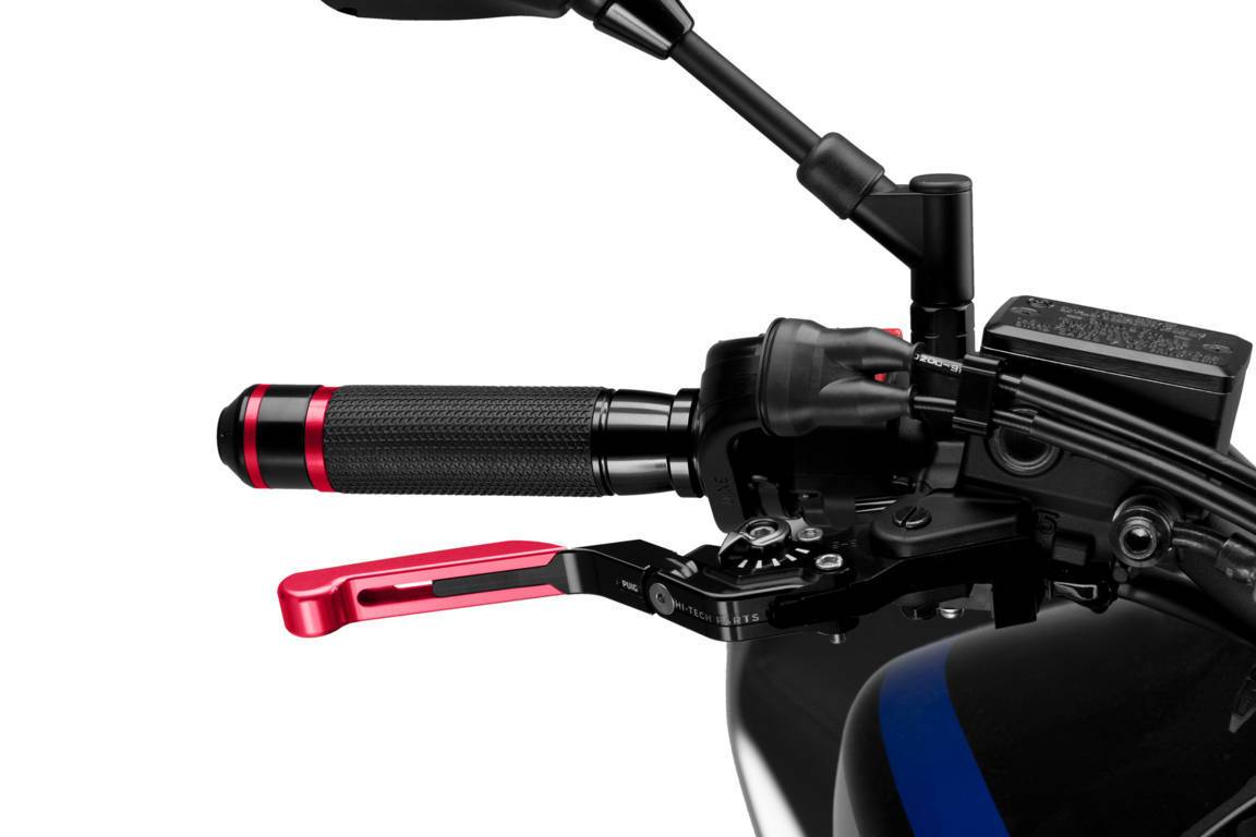 Puig 3.0 Lever - Extendable Foldable - Front Brake/Right Hand-M14RNN-Levers-Pyramid Motorcycle Accessories