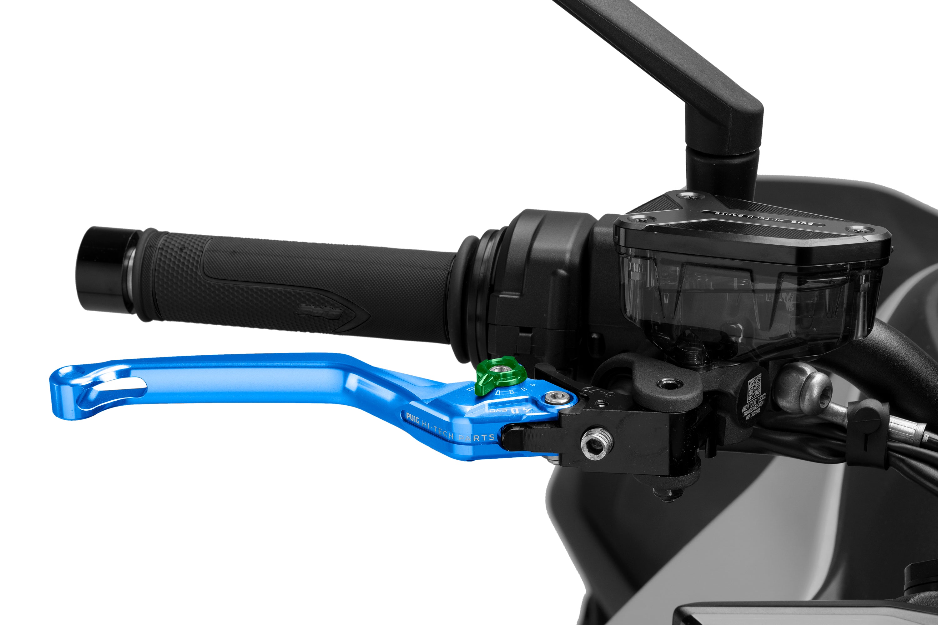 Puig 4.0 Lever - Fixed - Front Brake/Right Hand-M4120AV-Levers-Pyramid Motorcycle Accessories