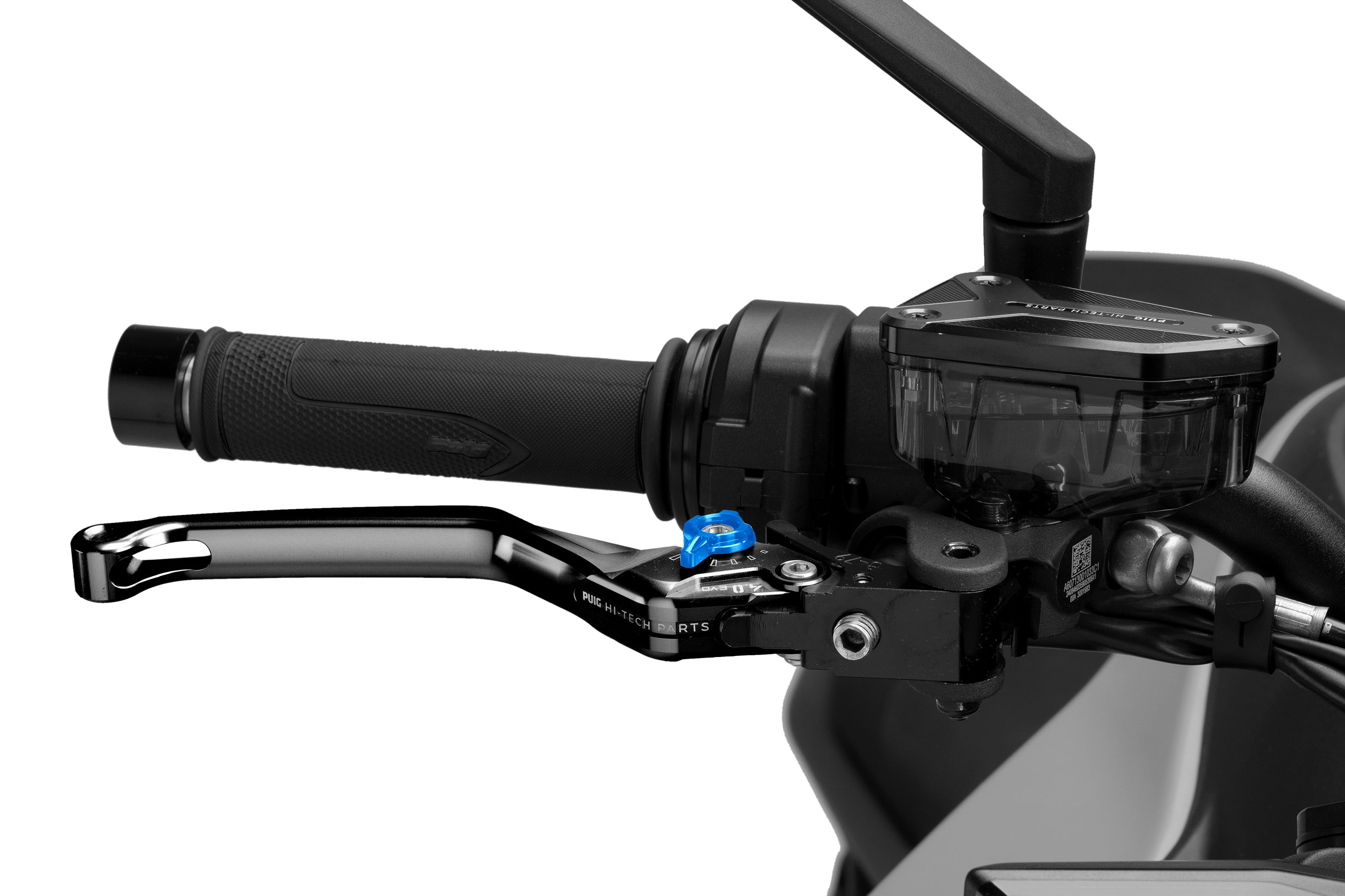 Puig 4.0 Lever - Fixed - Front Brake/Right Hand-M4120NA-Levers-Pyramid Motorcycle Accessories