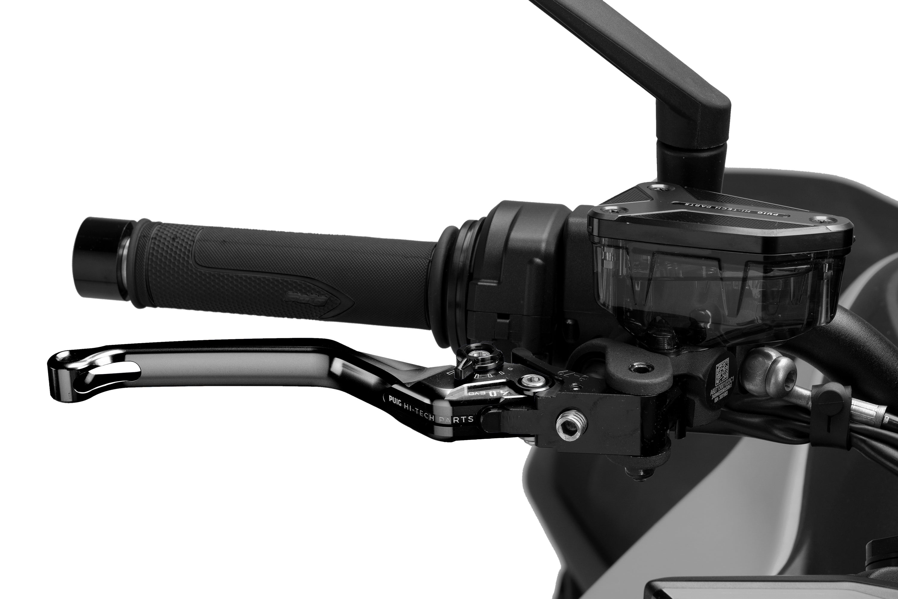 Puig 4.0 Lever - Fixed - Front Brake/Right Hand-M4120NN-Levers-Pyramid Motorcycle Accessories