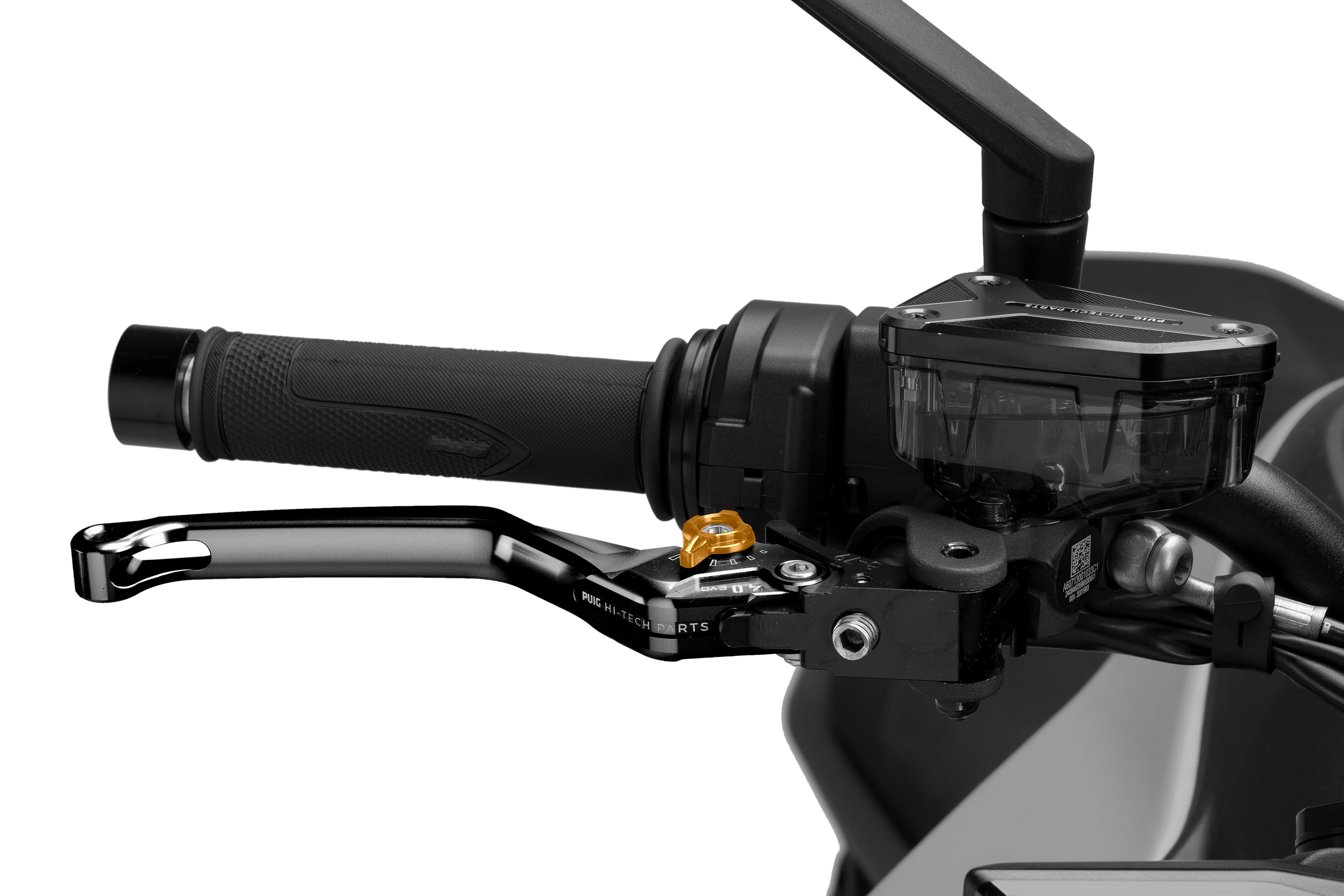 Puig 4.0 Lever - Fixed - Front Brake/Right Hand-M4120NO-Levers-Pyramid Motorcycle Accessories