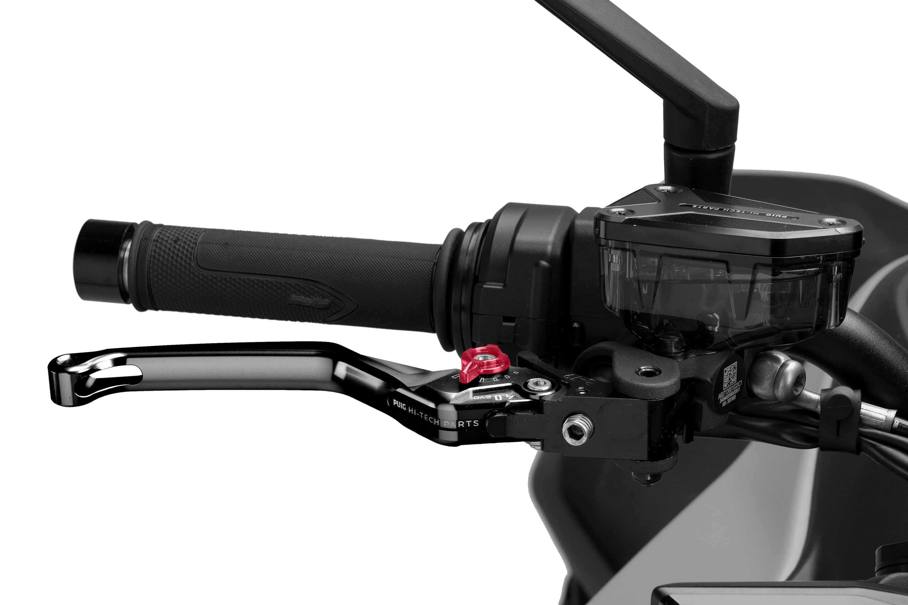Puig 4.0 Lever - Fixed - Front Brake/Right Hand-M4120NR-Levers-Pyramid Motorcycle Accessories