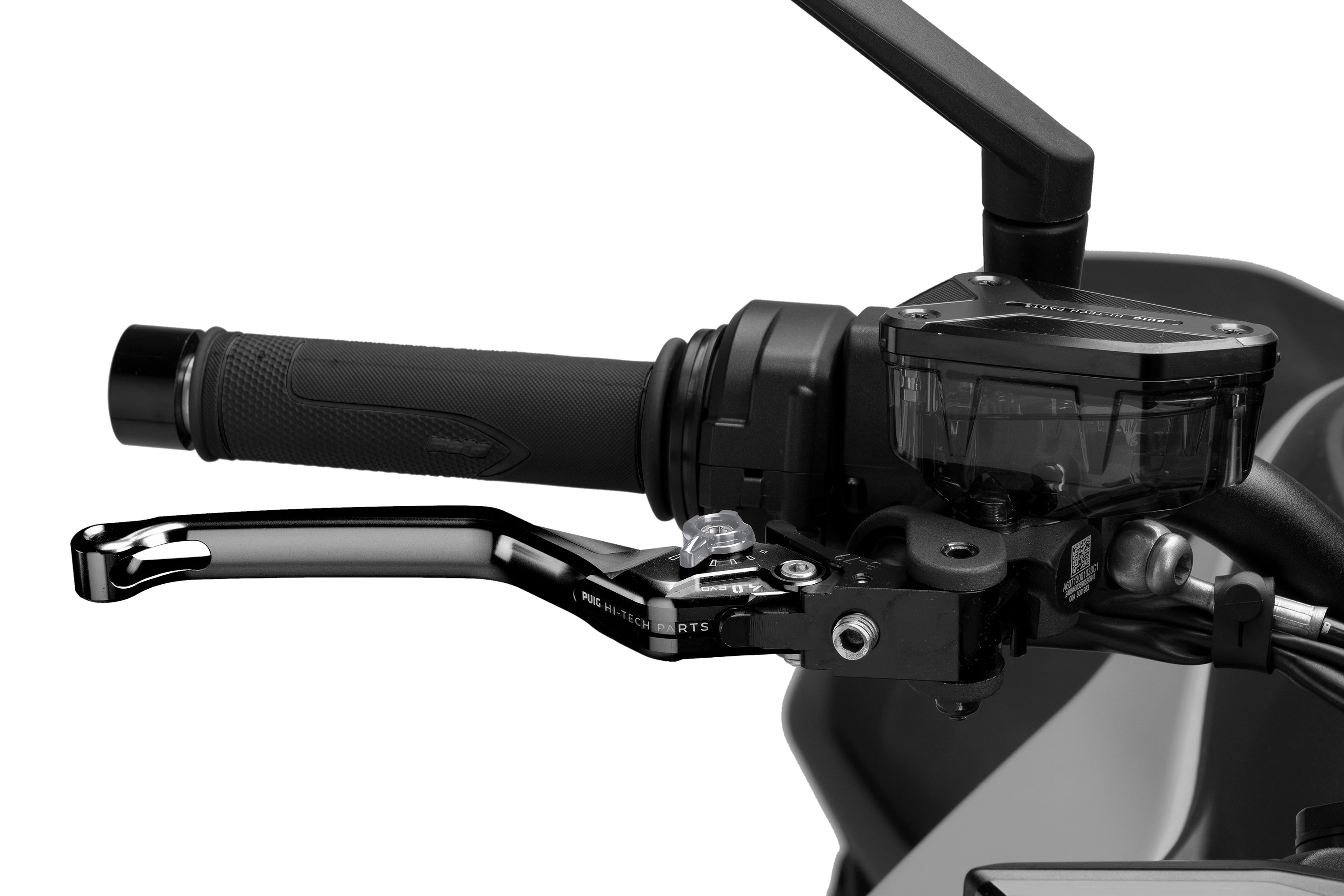 Puig 4.0 Lever - Fixed - Front Brake/Right Hand-M4120NY-Levers-Pyramid Motorcycle Accessories