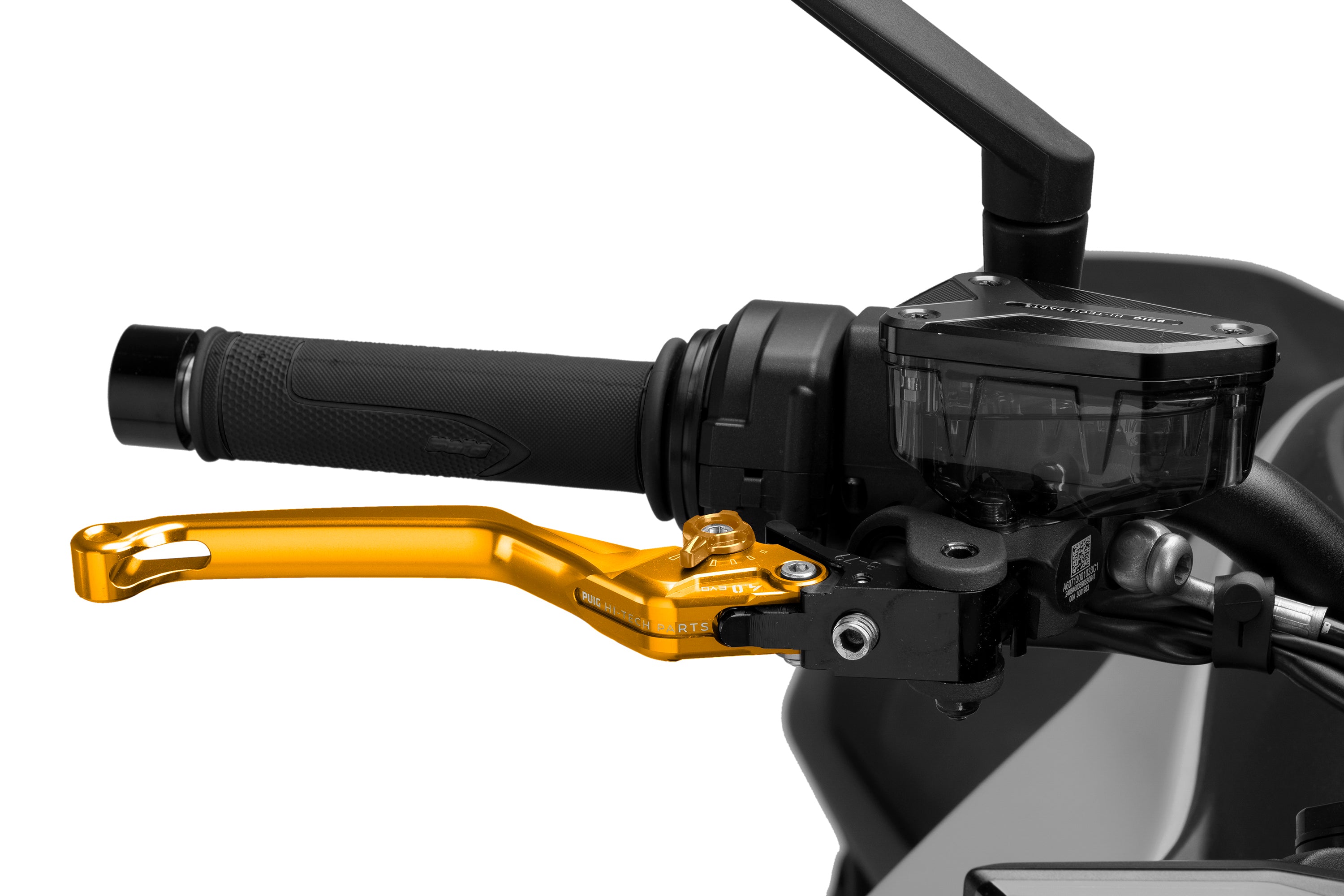 Puig 4.0 Lever - Fixed - Front Brake/Right Hand-M4120OO-Levers-Pyramid Motorcycle Accessories