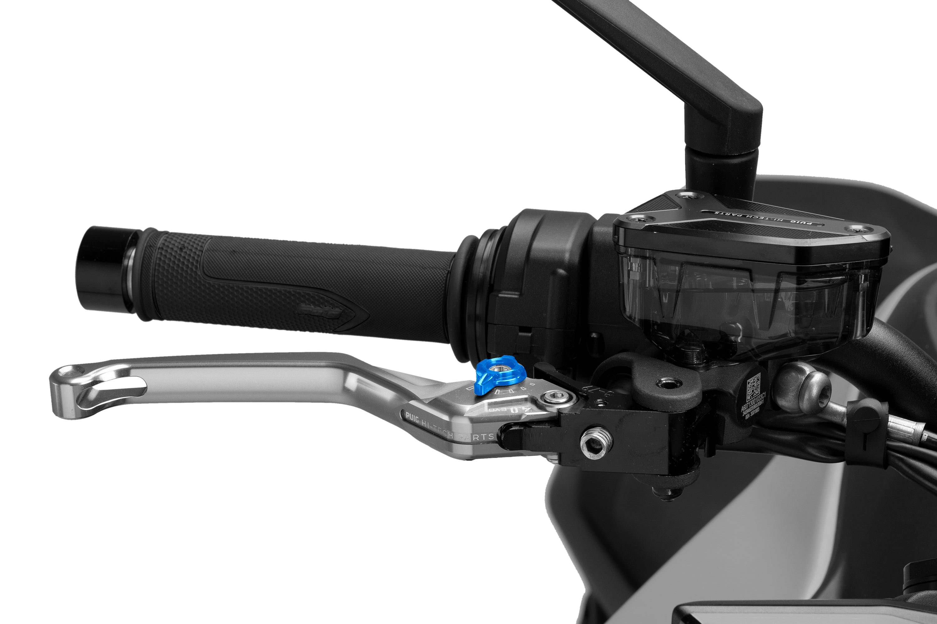 Puig 4.0 Lever - Fixed - Front Brake/Right Hand-M4120PA-Levers-Pyramid Motorcycle Accessories