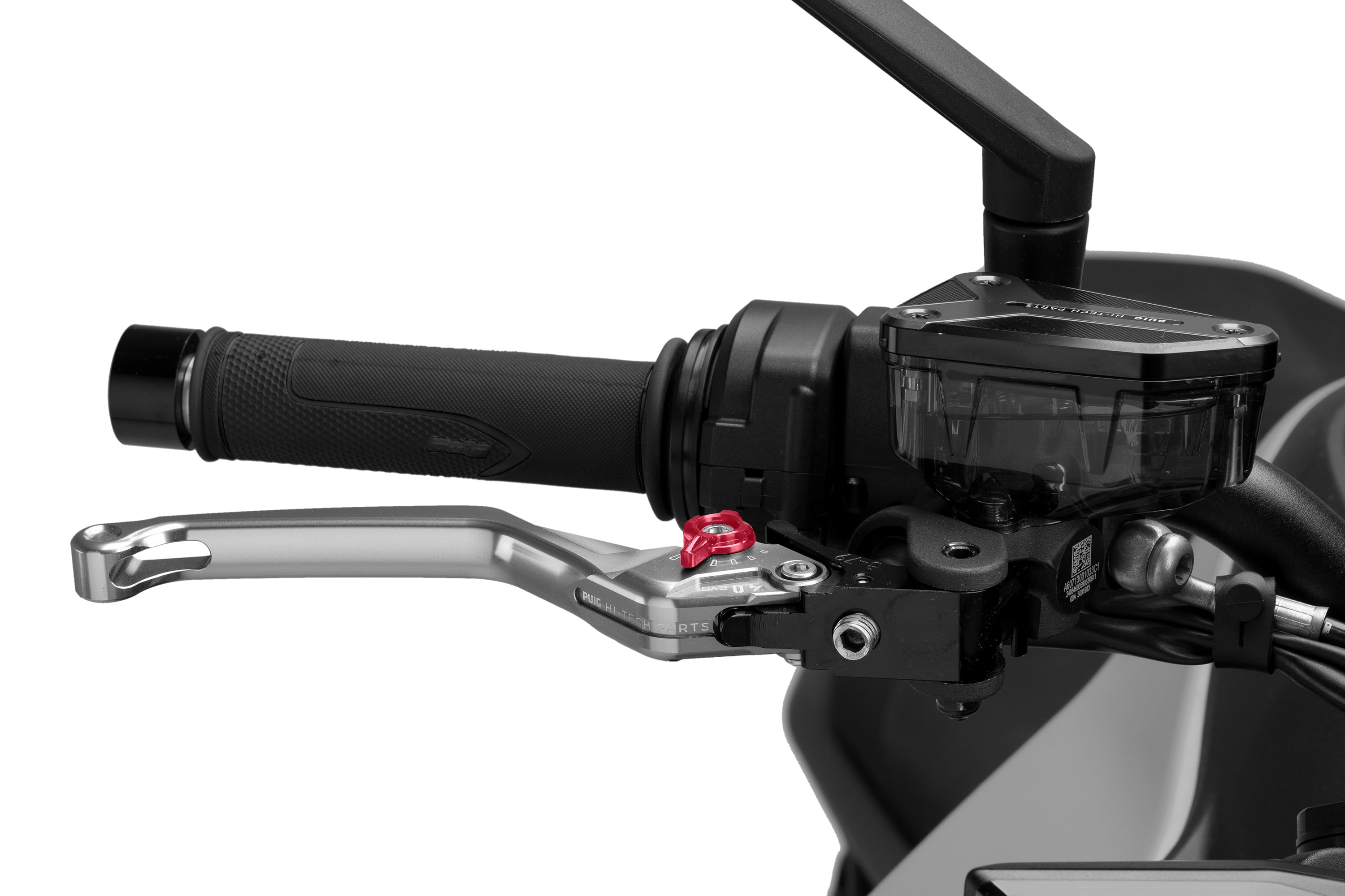 Puig 4.0 Lever - Fixed - Front Brake/Right Hand-M4120PR-Levers-Pyramid Motorcycle Accessories