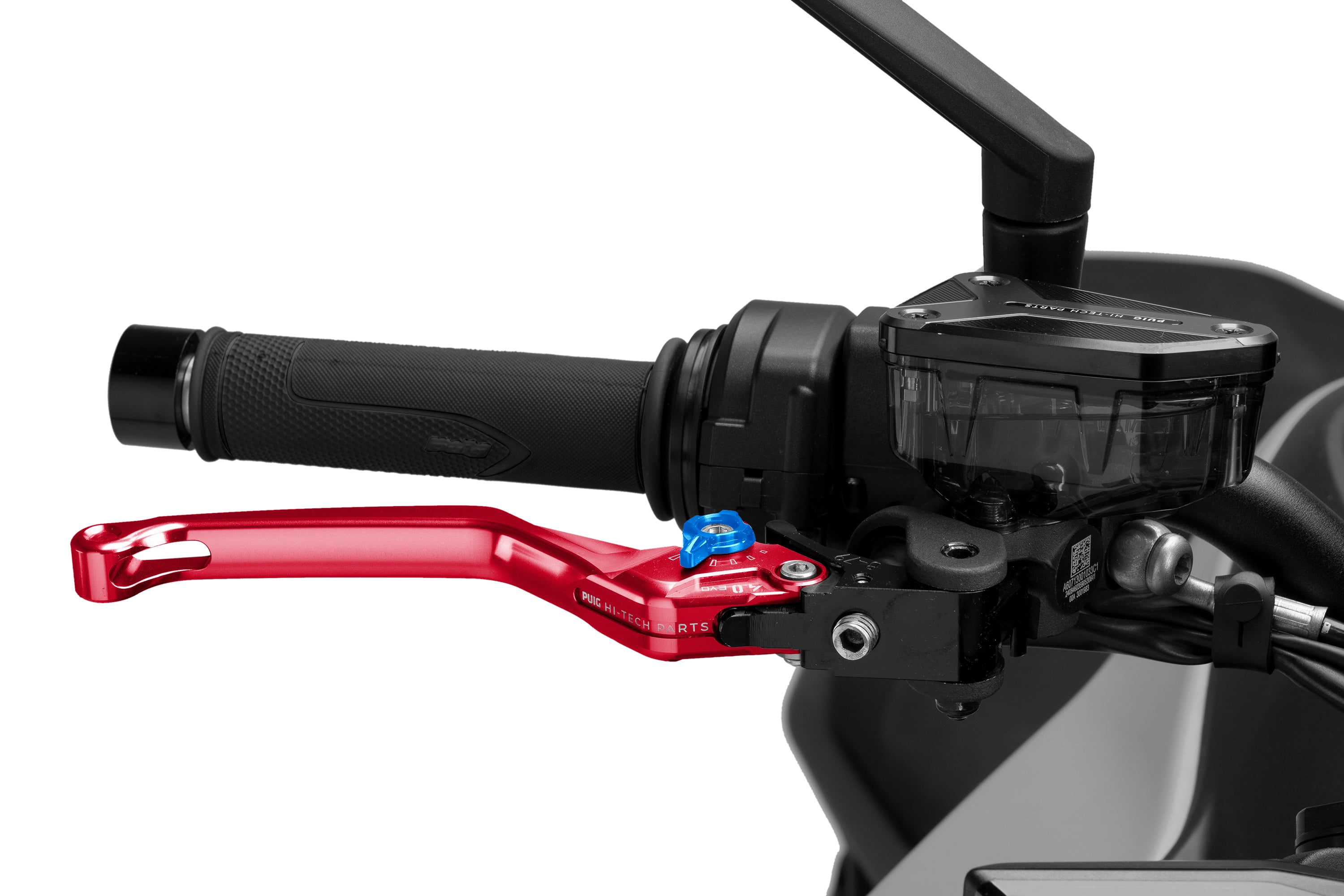 Puig 4.0 Lever - Fixed - Front Brake/Right Hand-M4120RA-Levers-Pyramid Motorcycle Accessories