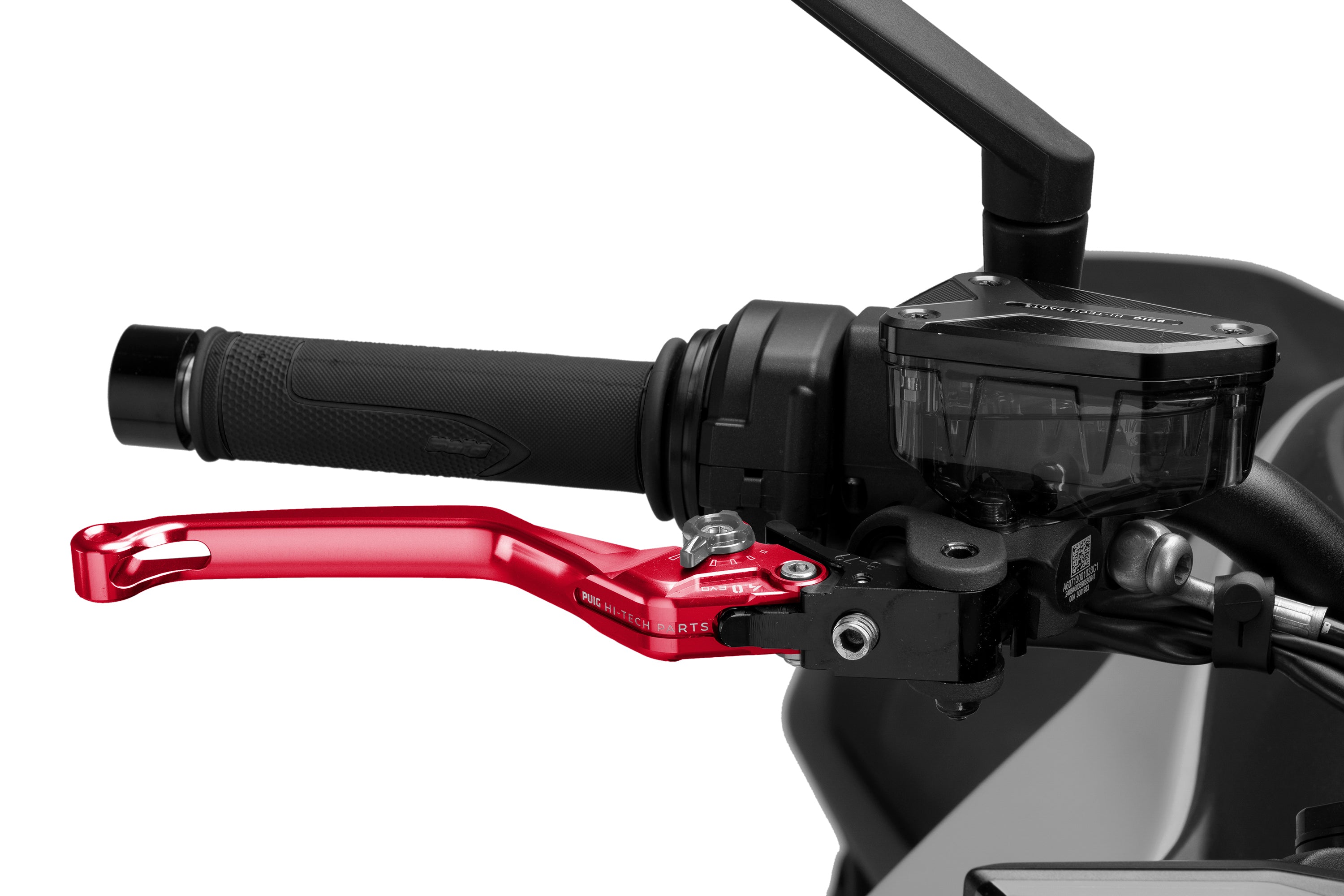 Puig 4.0 Lever - Fixed - Front Brake/Right Hand-M4120RP-Levers-Pyramid Motorcycle Accessories