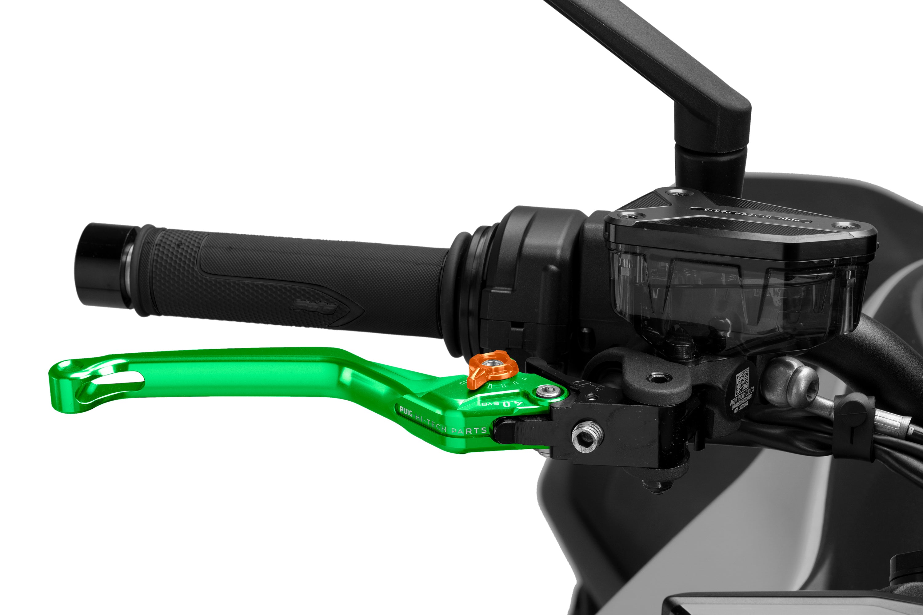 Puig 4.0 Lever - Fixed - Front Brake/Right Hand-M4120VT-Levers-Pyramid Motorcycle Accessories