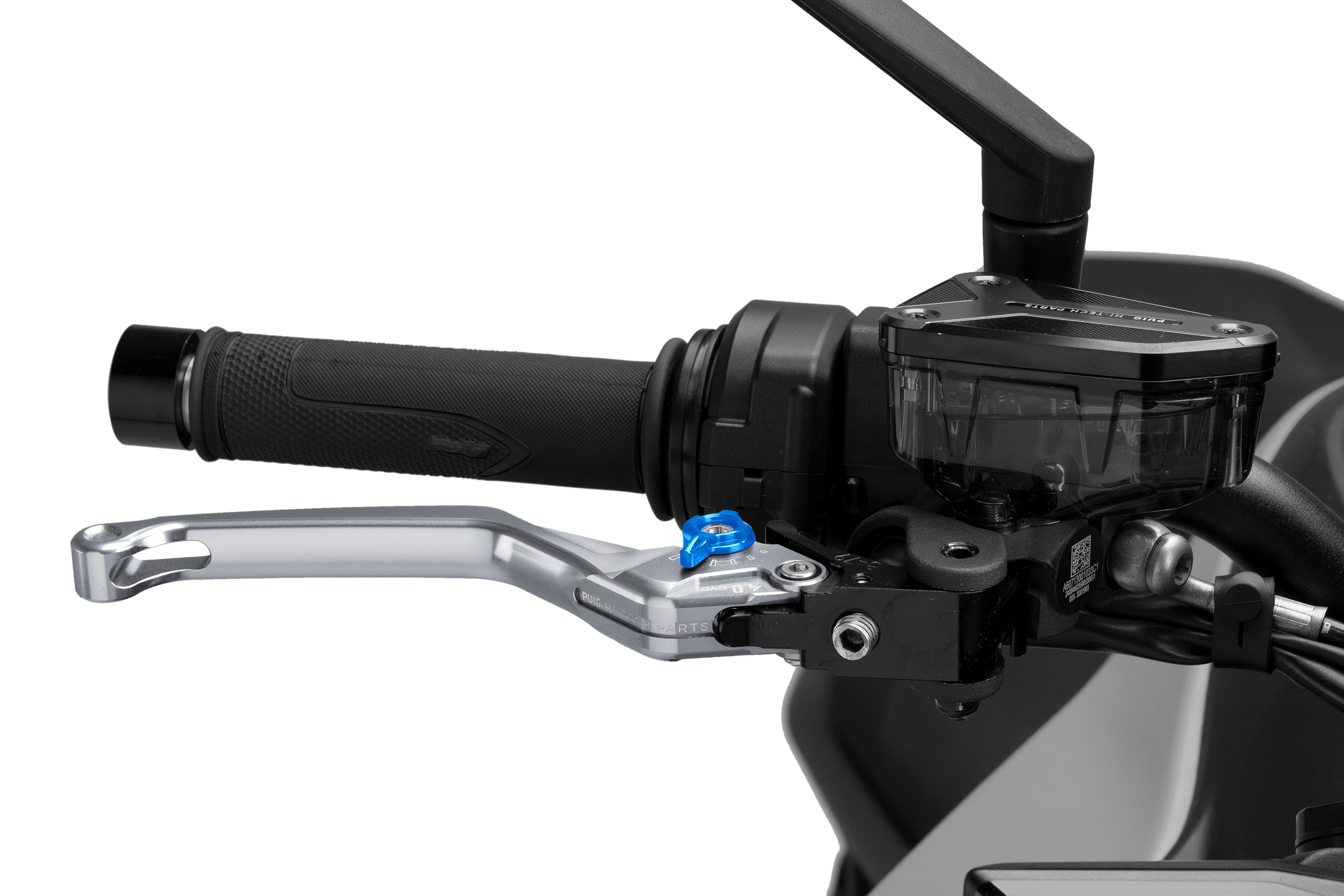 Puig 4.0 Lever - Fixed - Front Brake/Right Hand-M4120YA-Levers-Pyramid Motorcycle Accessories