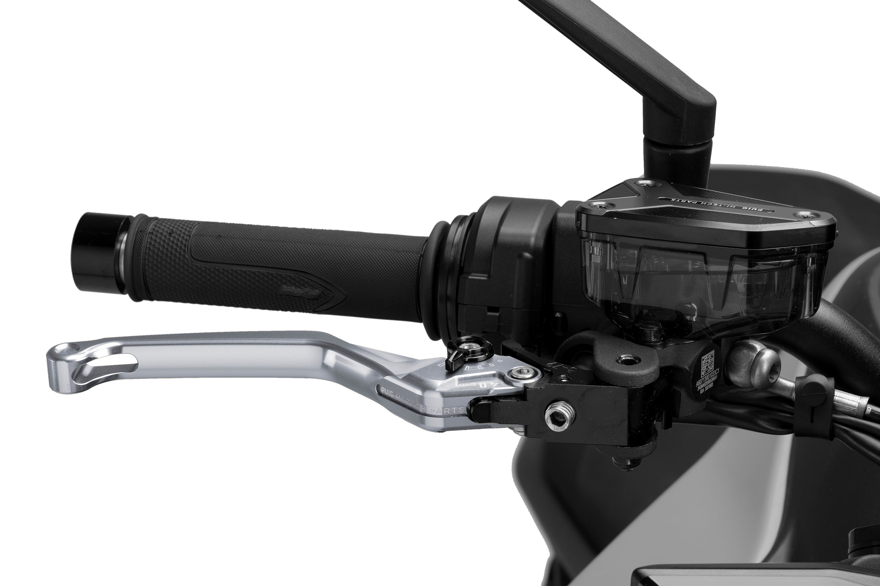 Puig 4.0 Lever - Fixed - Front Brake/Right Hand-M4120YN-Levers-Pyramid Motorcycle Accessories
