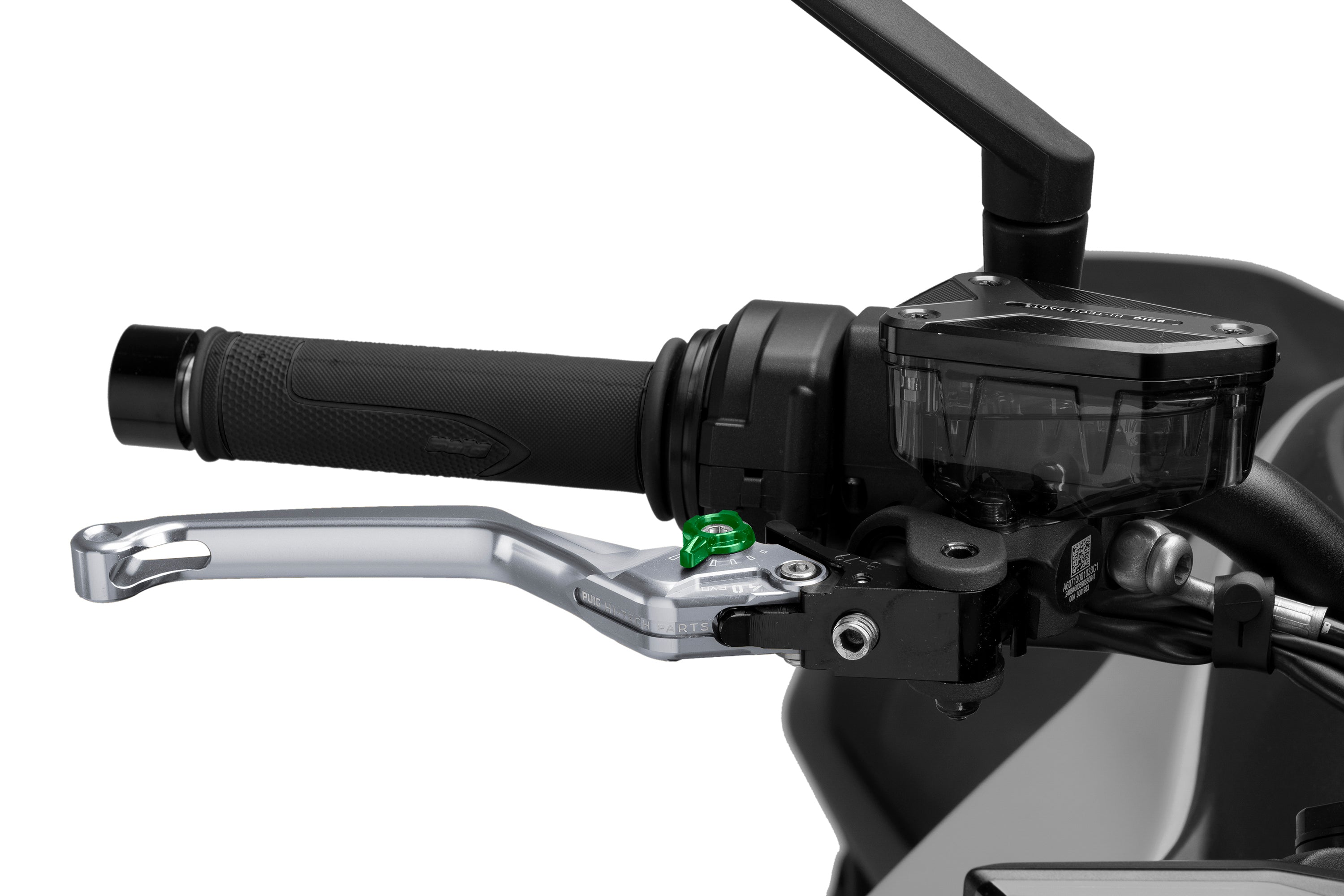 Puig 4.0 Lever - Fixed - Front Brake/Right Hand-M4120YV-Levers-Pyramid Motorcycle Accessories