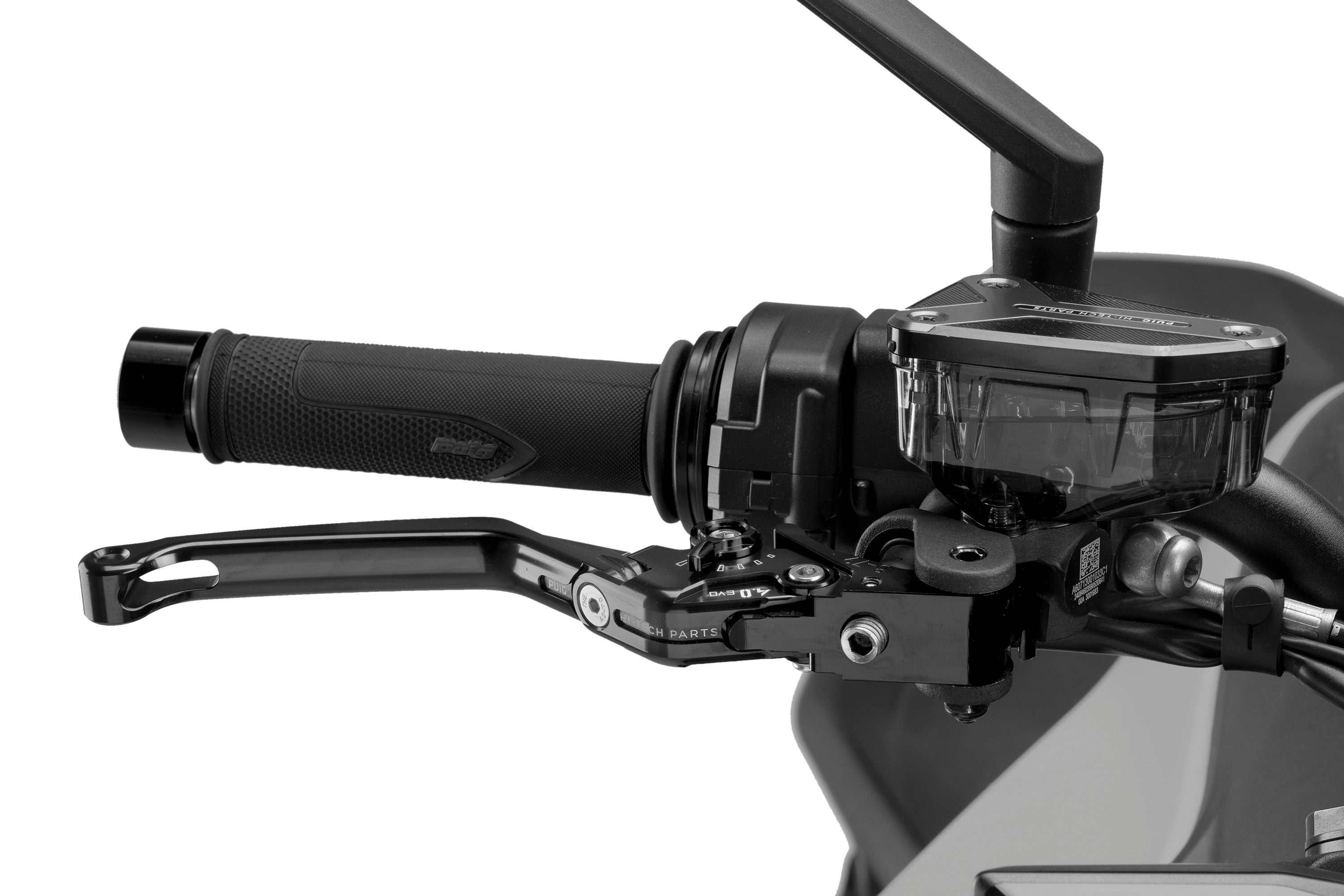 Puig 4.0 Lever - Foldable - Front Brake/Right Hand-M4110NN-Levers-Pyramid Motorcycle Accessories