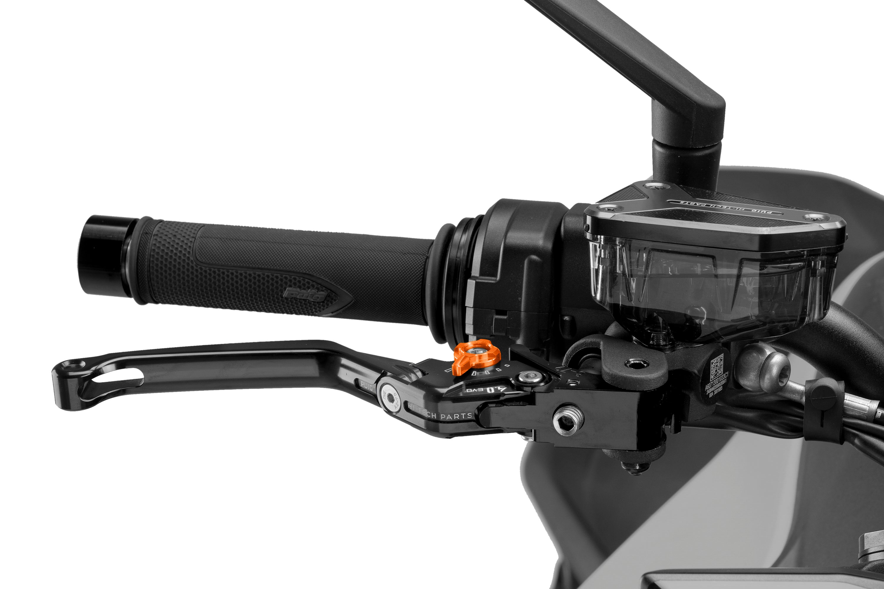 Puig 4.0 Lever - Foldable - Front Brake/Right Hand-M4110NT-Levers-Pyramid Motorcycle Accessories