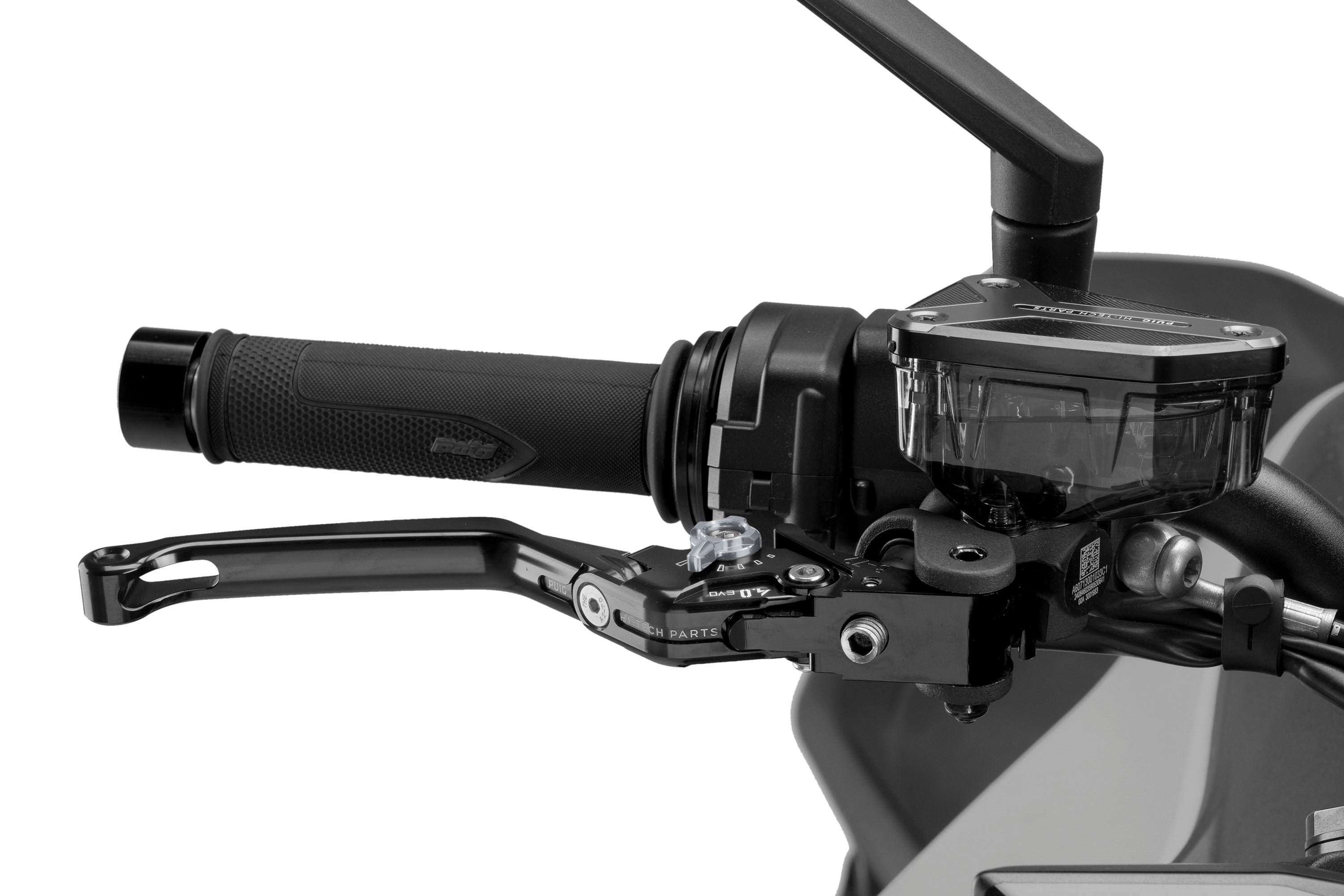Puig 4.0 Lever - Foldable - Front Brake/Right Hand-M4110NY-Levers-Pyramid Motorcycle Accessories