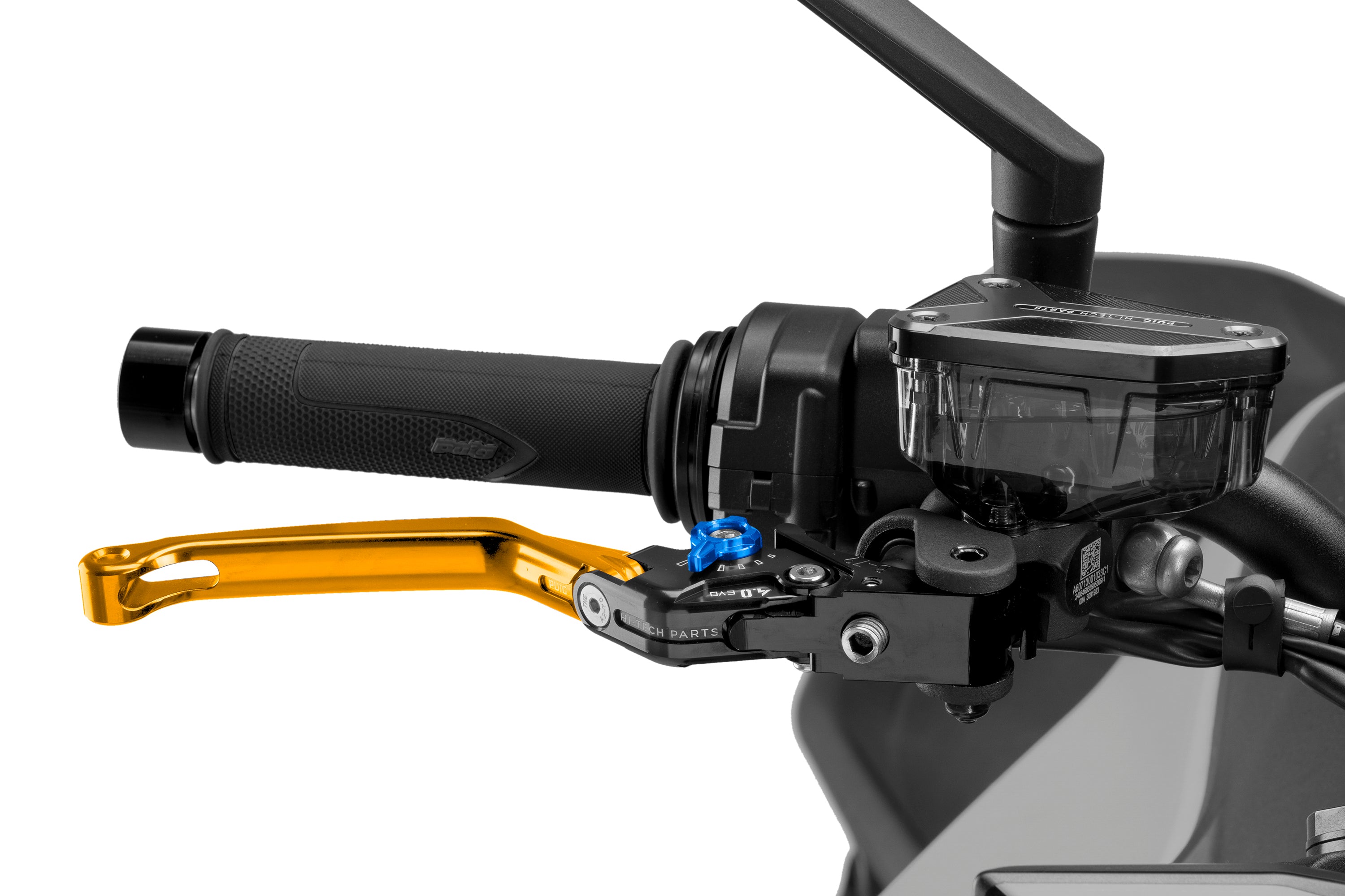 Puig 4.0 Lever - Foldable - Front Brake/Right Hand-M4110OA-Levers-Pyramid Motorcycle Accessories