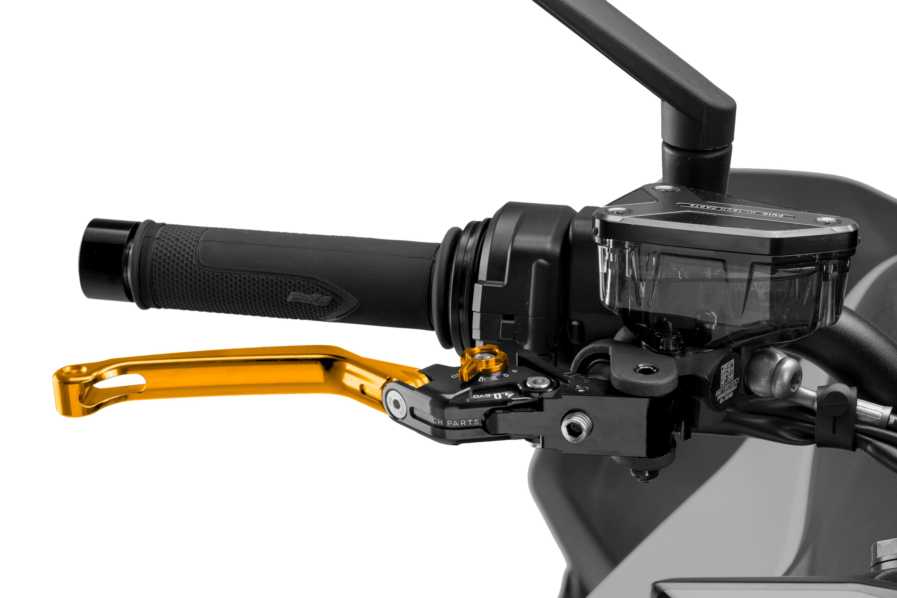 Puig 4.0 Lever - Foldable - Front Brake/Right Hand-M4110OO-Levers-Pyramid Motorcycle Accessories