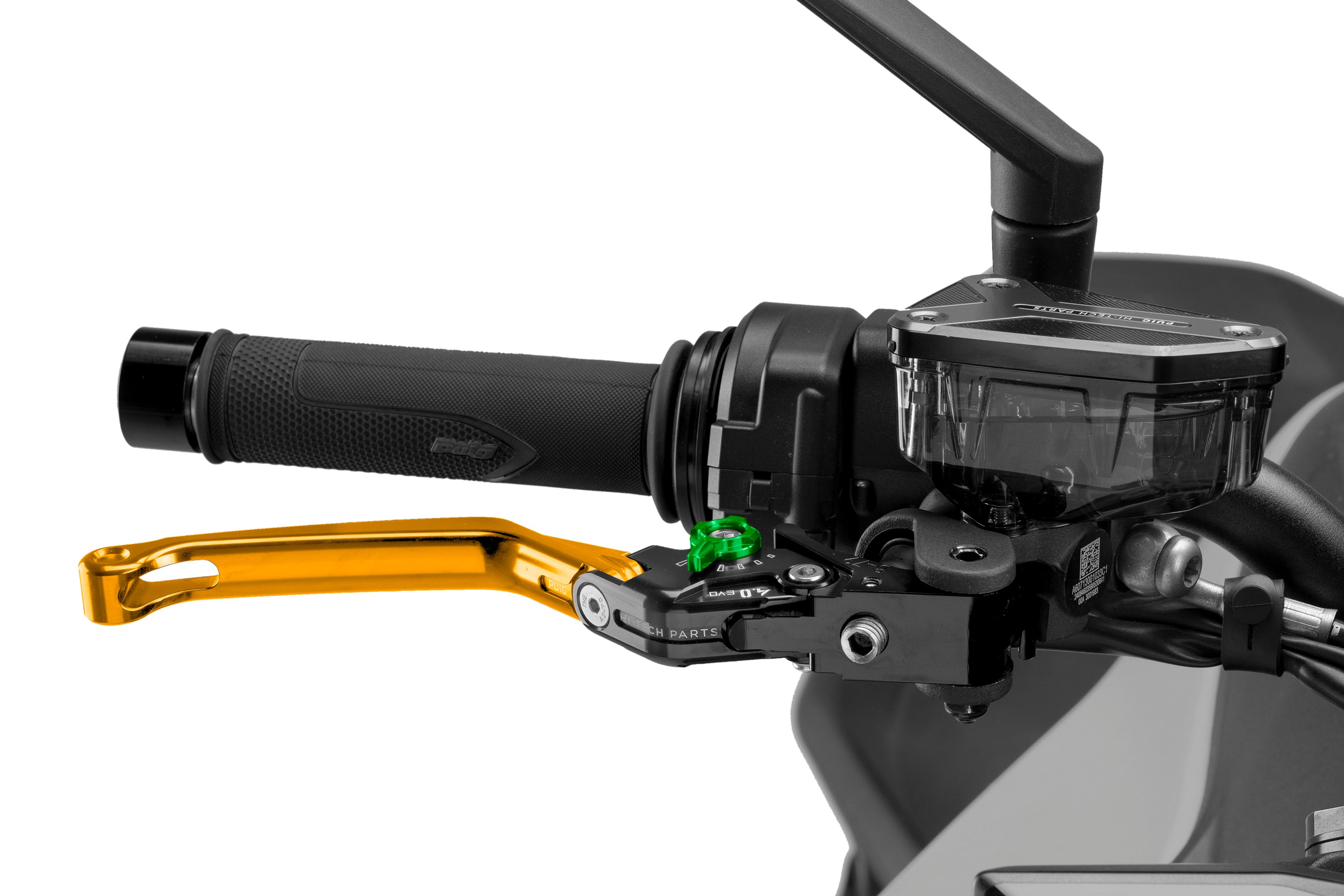 Puig 4.0 Lever - Foldable - Front Brake/Right Hand-M4110OV-Levers-Pyramid Motorcycle Accessories