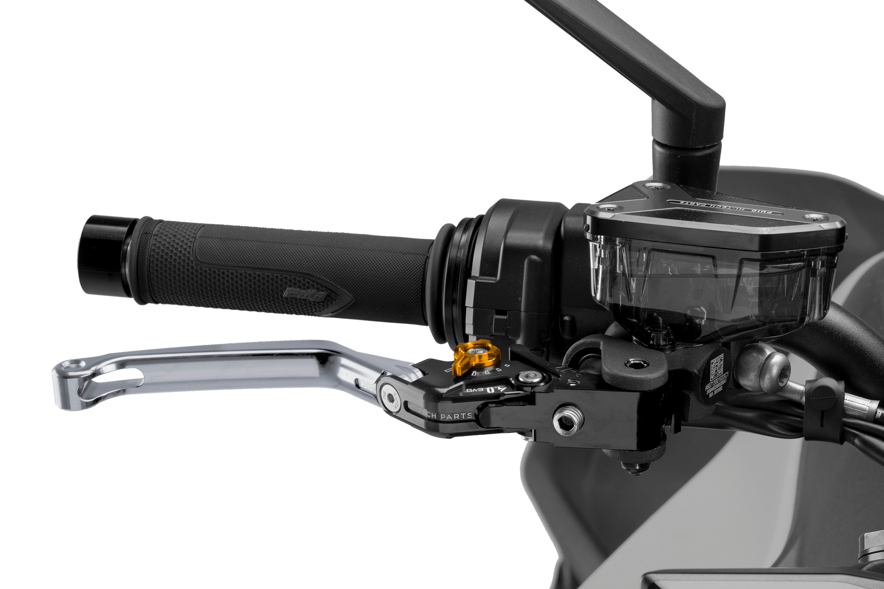 Puig 4.0 Lever - Foldable - Front Brake/Right Hand-M4110PO-Levers-Pyramid Motorcycle Accessories
