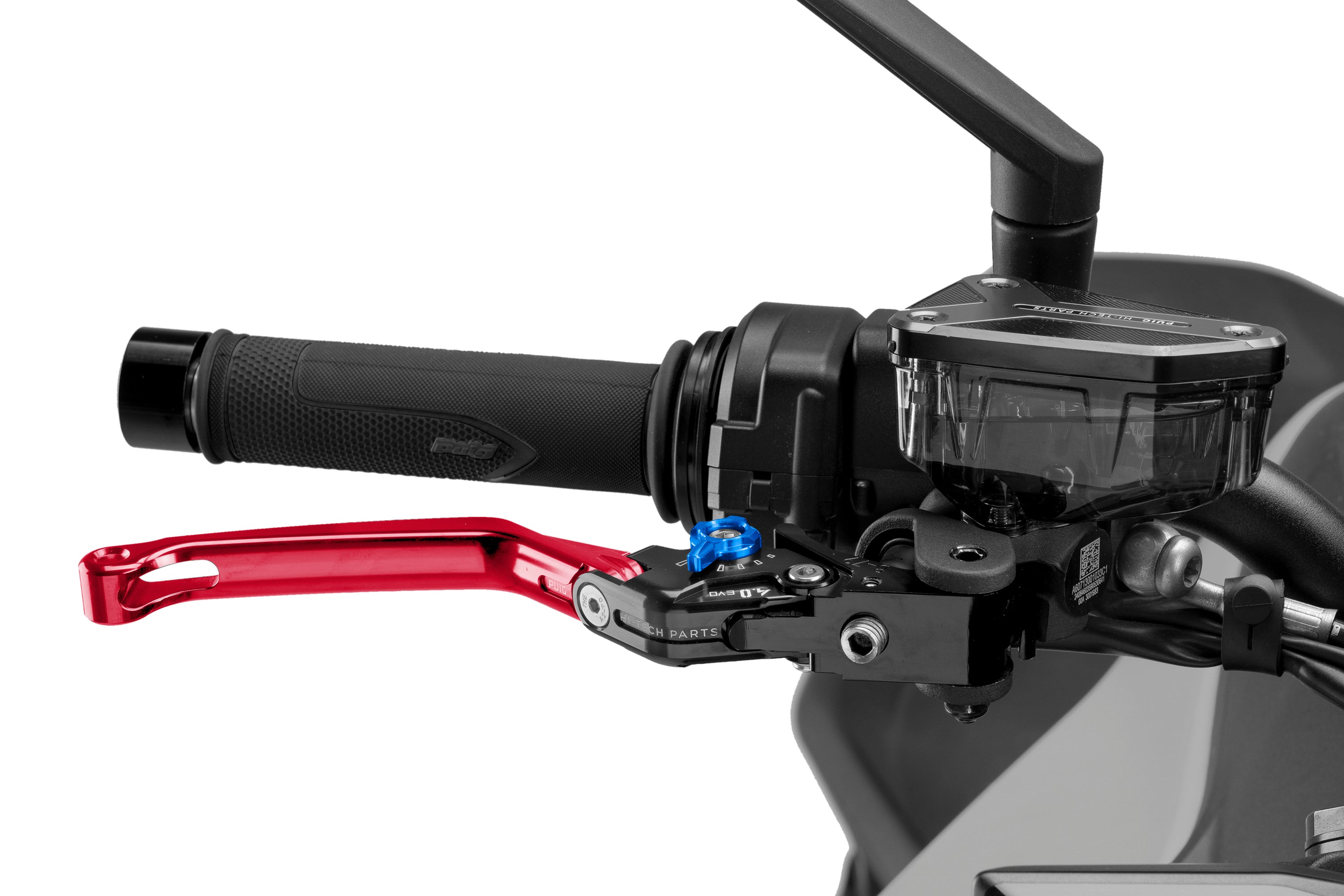 Puig 4.0 Lever - Foldable - Front Brake/Right Hand-M4110RA-Levers-Pyramid Motorcycle Accessories