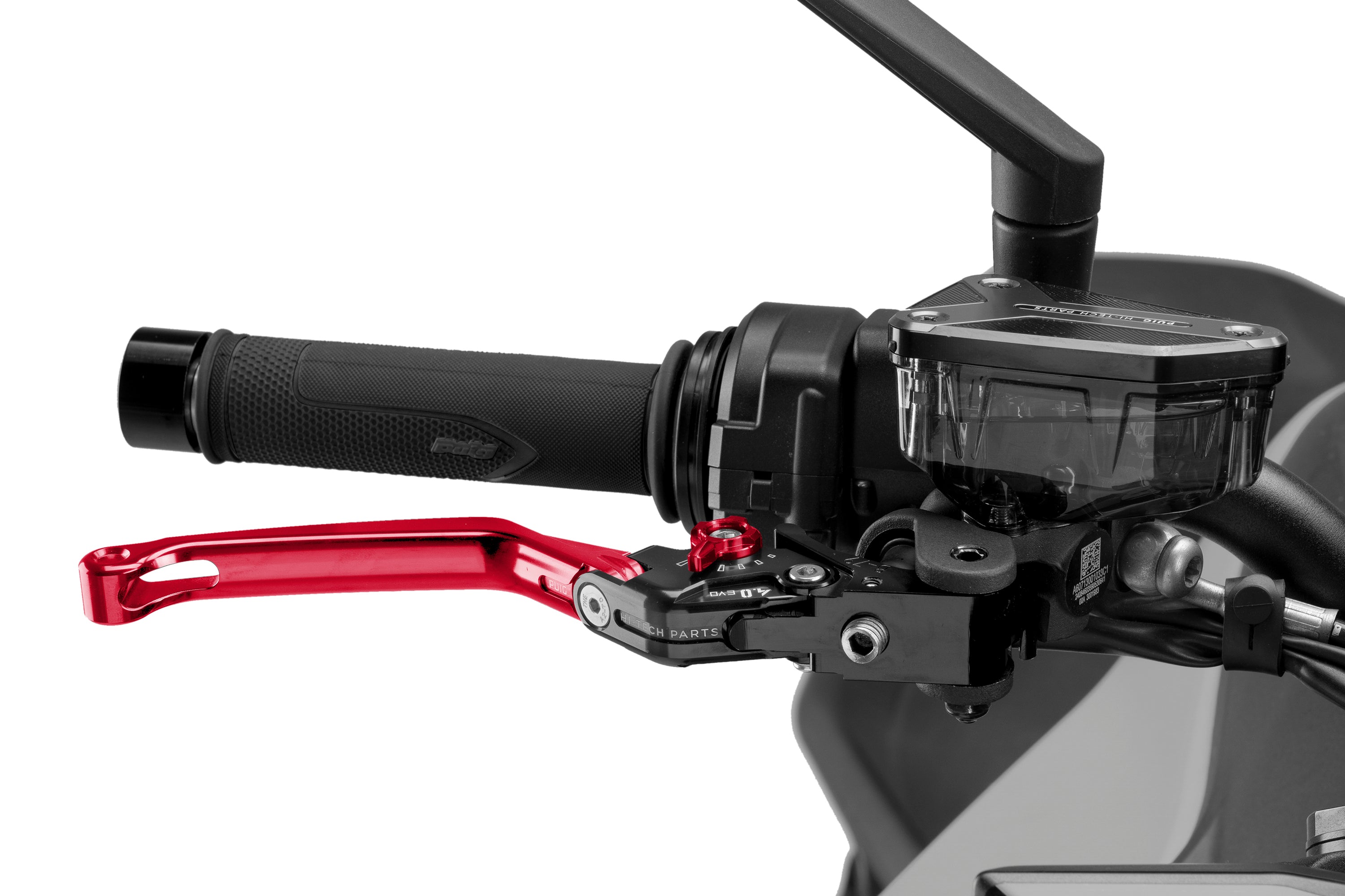 Puig 4.0 Lever - Foldable - Front Brake/Right Hand-M4110RR-Levers-Pyramid Motorcycle Accessories
