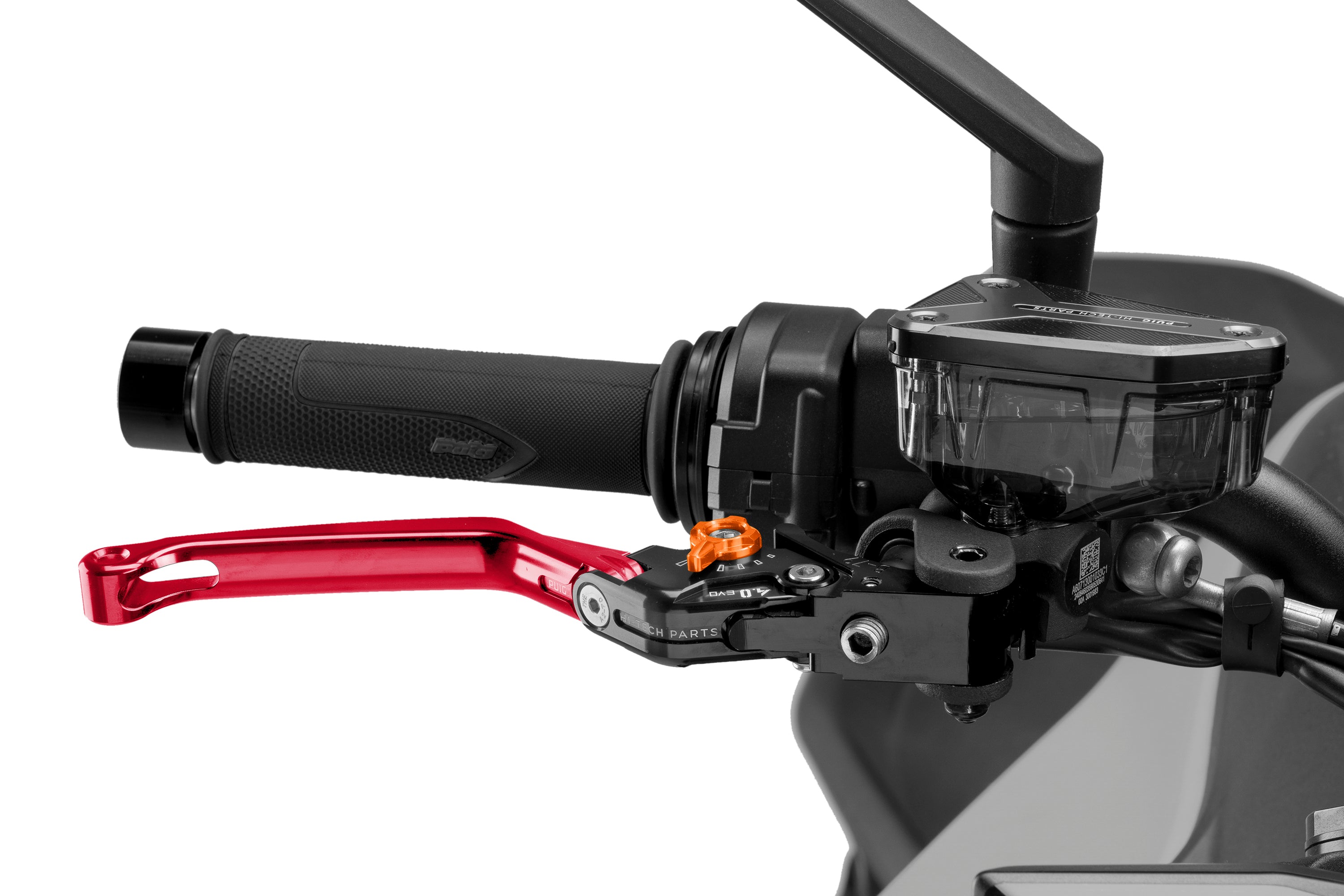 Puig 4.0 Lever - Foldable - Front Brake/Right Hand-M4110RT-Levers-Pyramid Motorcycle Accessories