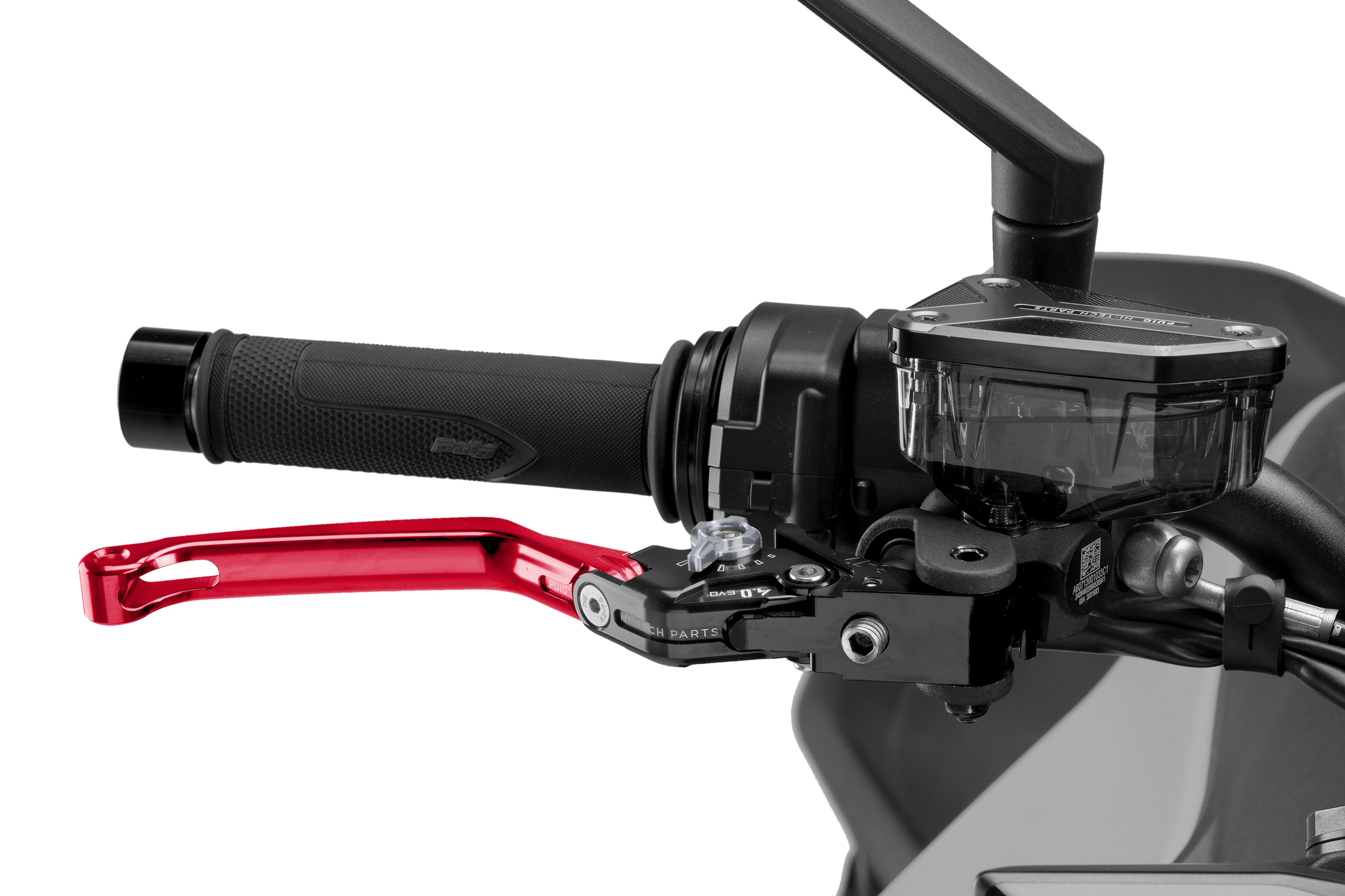 Puig 4.0 Lever - Foldable - Front Brake/Right Hand-M4110RY-Levers-Pyramid Motorcycle Accessories