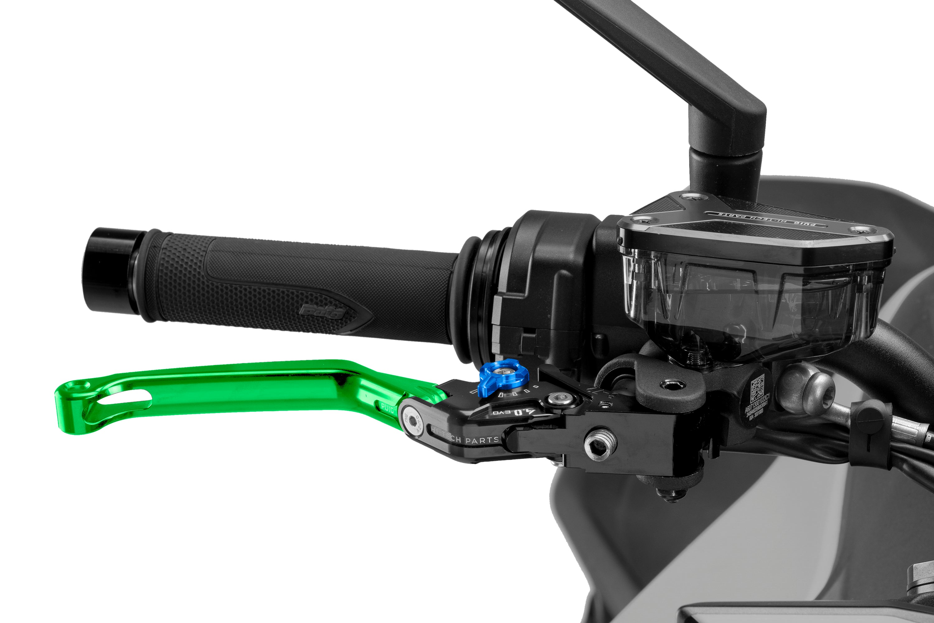 Puig 4.0 Lever - Foldable - Front Brake/Right Hand-M4110VA-Levers-Pyramid Motorcycle Accessories