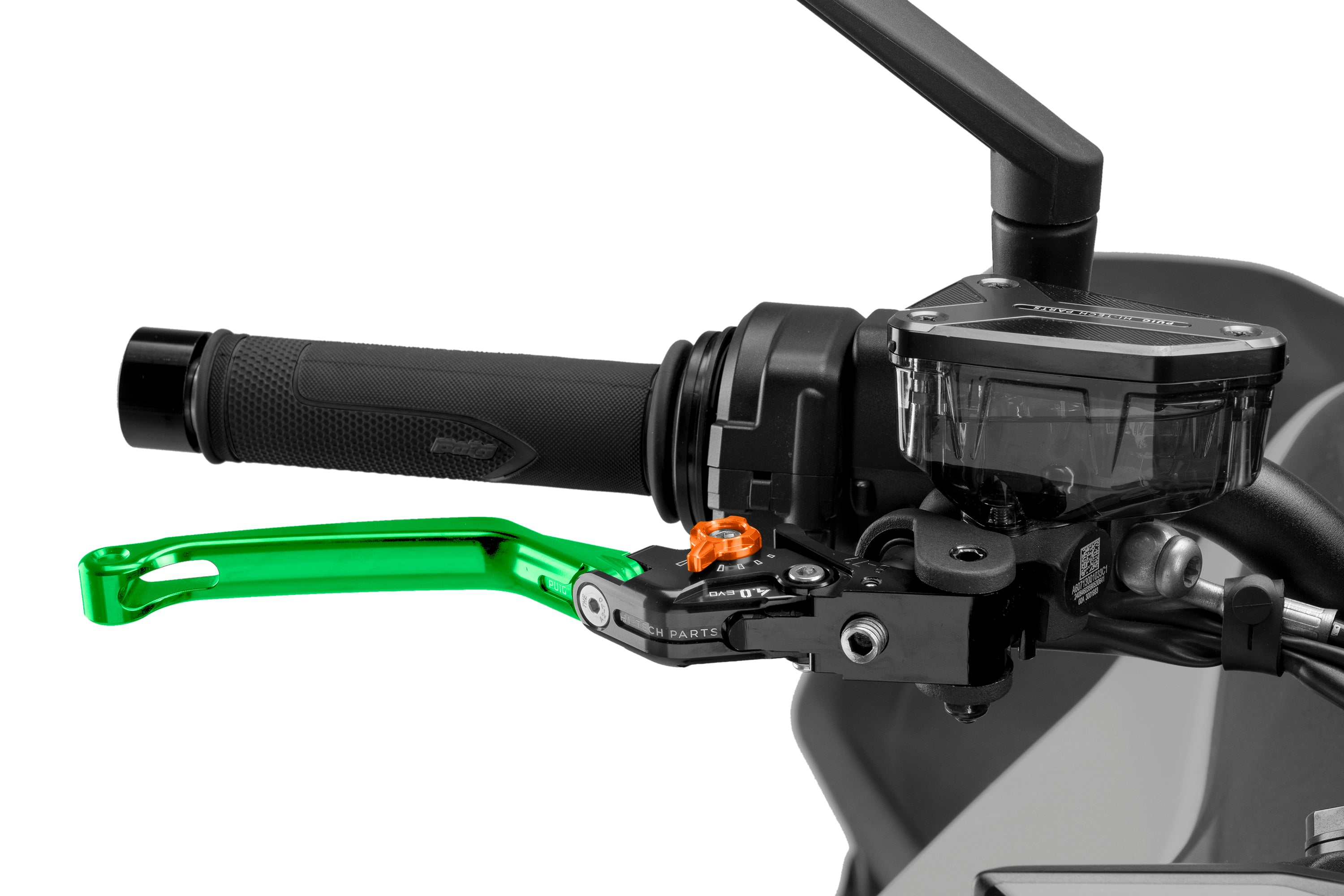Puig 4.0 Lever - Foldable - Front Brake/Right Hand-M4110VT-Levers-Pyramid Motorcycle Accessories