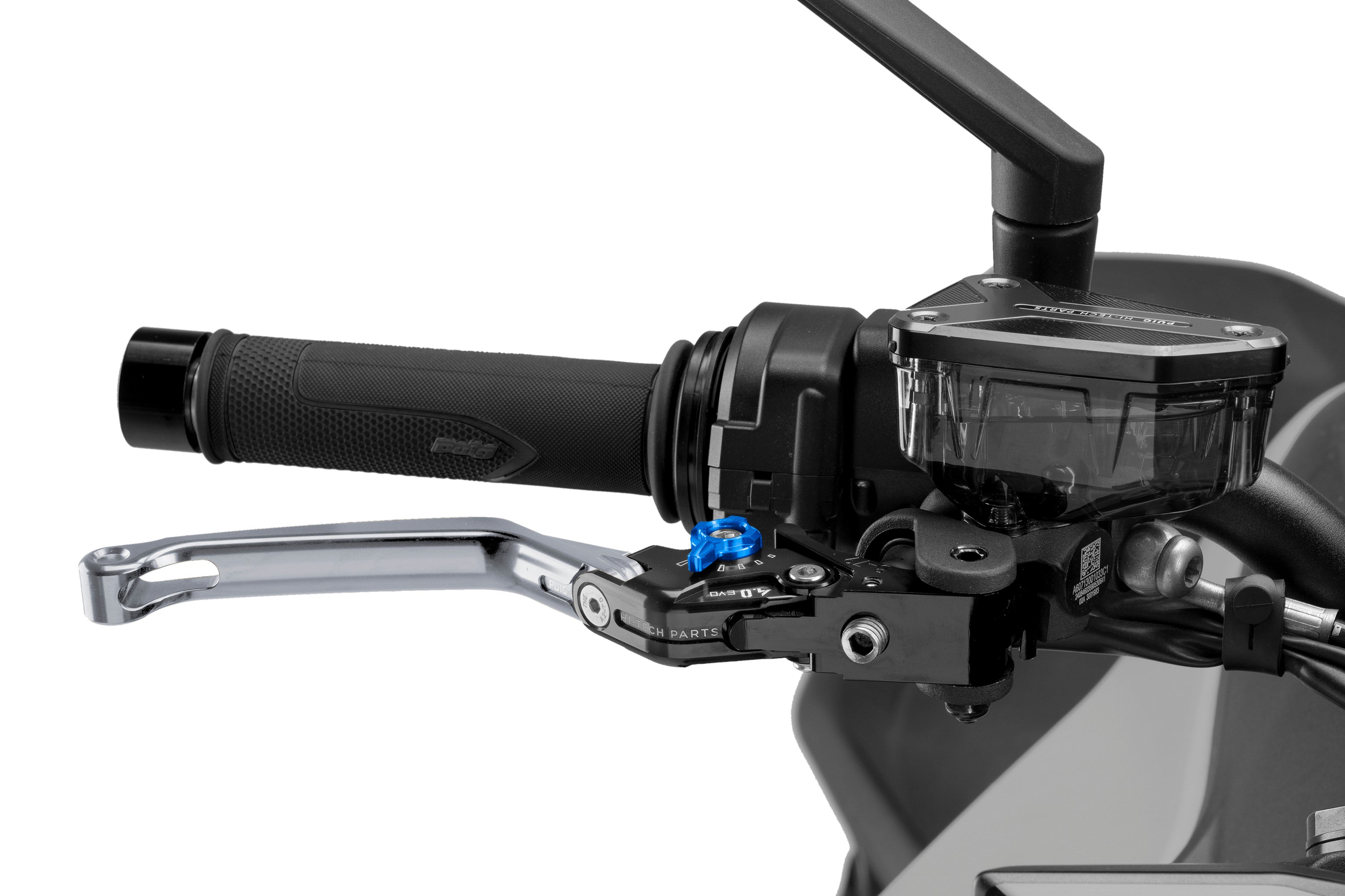 Puig 4.0 Lever - Foldable - Front Brake/Right Hand-M4110YA-Levers-Pyramid Motorcycle Accessories