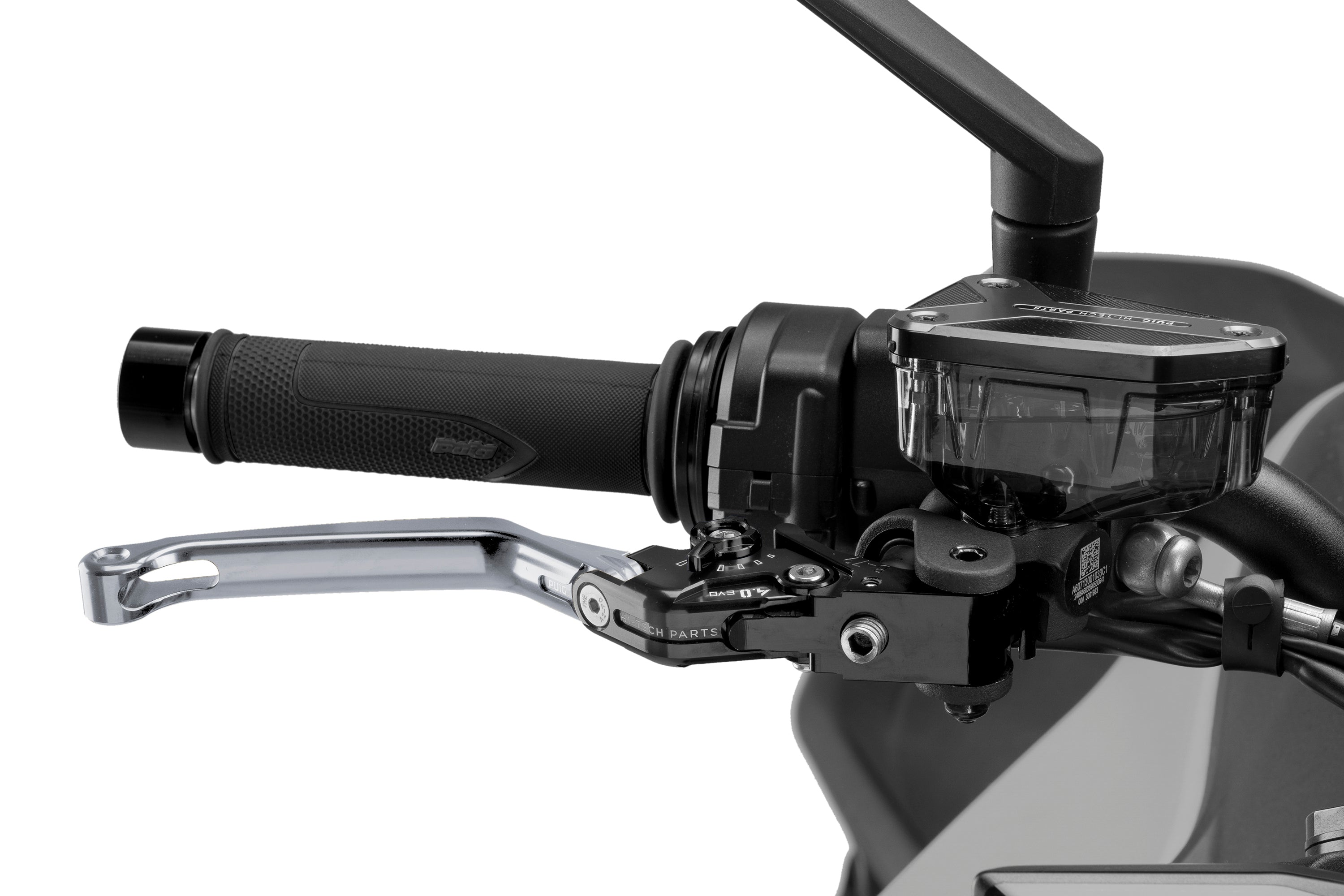 Puig 4.0 Lever - Foldable - Front Brake/Right Hand-M4110YN-Levers-Pyramid Motorcycle Accessories