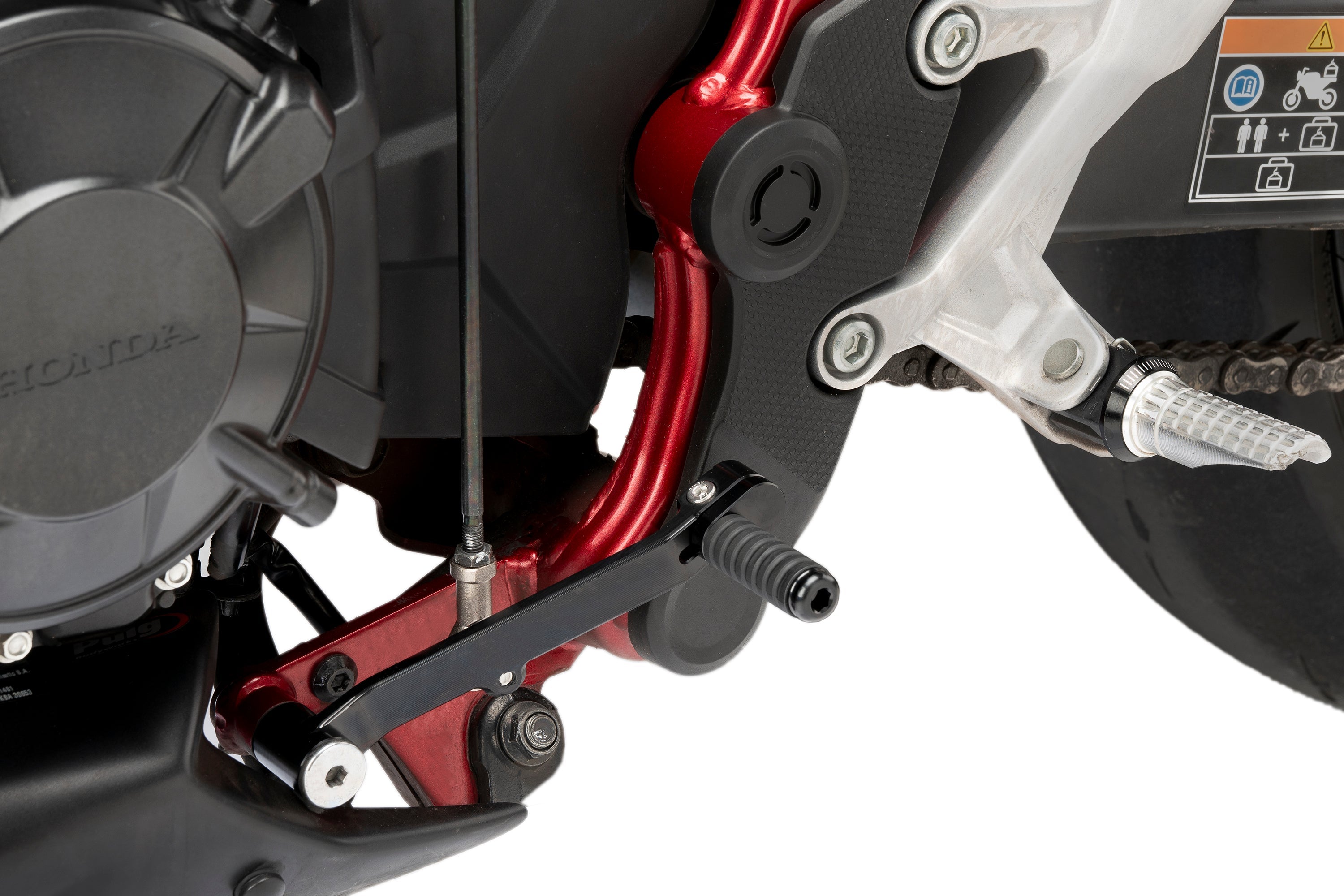 Puig Adjustable Gear Shift Lever | Black | Honda CB750 Hornet 2023>Current -  Shop name