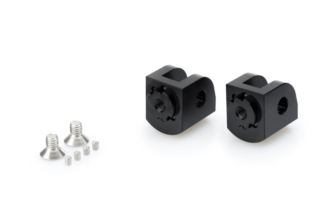 Puig Adjustable Rider Footpeg Adaptor | Black | Kawasaki Ninja E-1 2024>Current -  Shop name