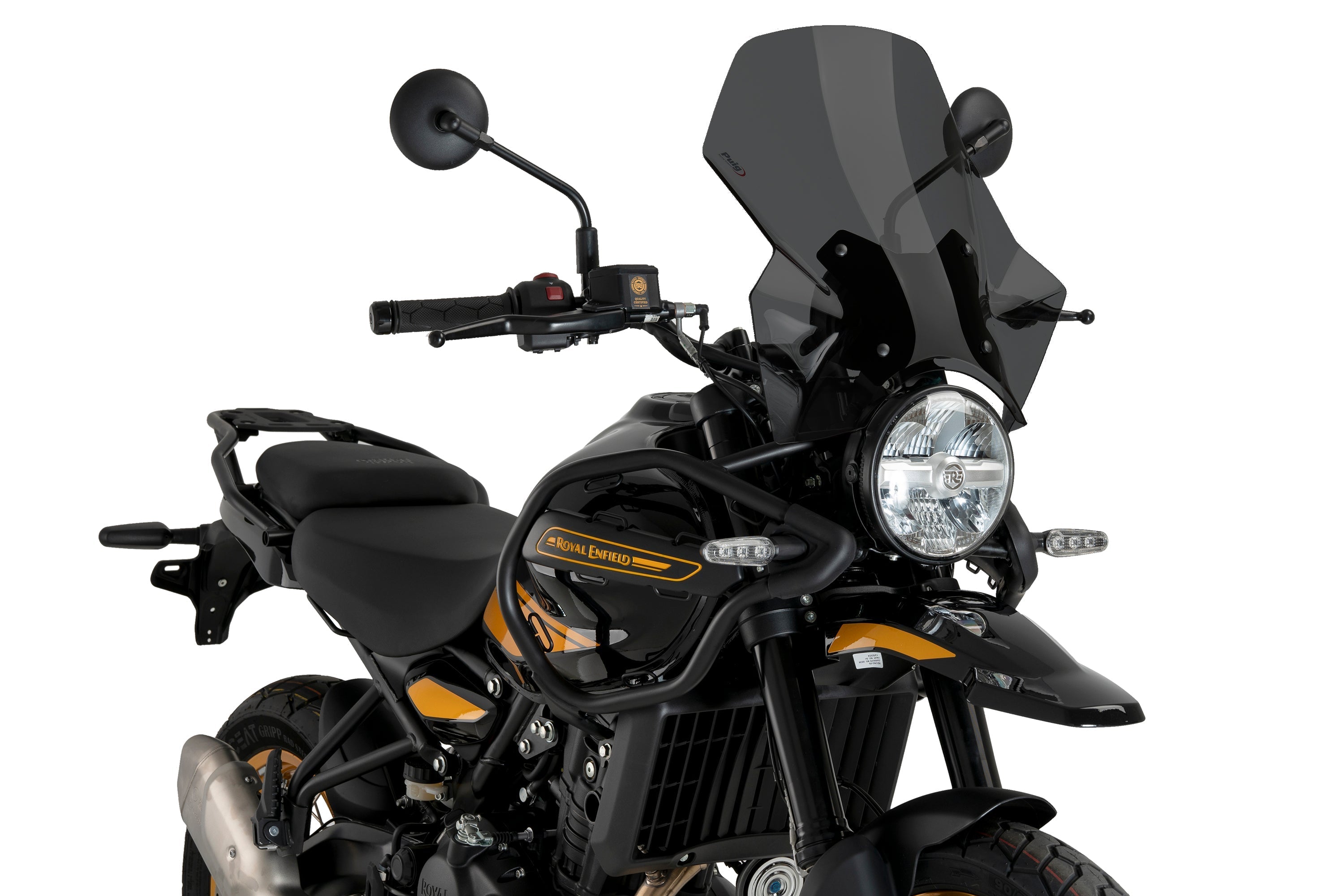 Puig Adjustable Touring Screen | Dark Smoke | Royal Enfield Himalayan 450 2024>Current -  Shop name