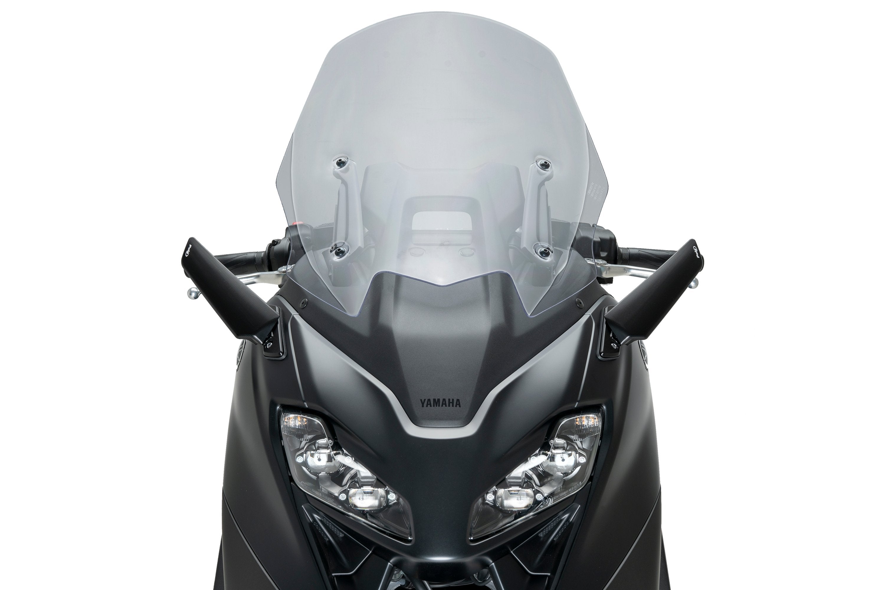 Puig Aileron Left Mirror | Black | Yamaha TMAX 560 2022>2024-Mirrors-Pyramid Motorcycle Accessories