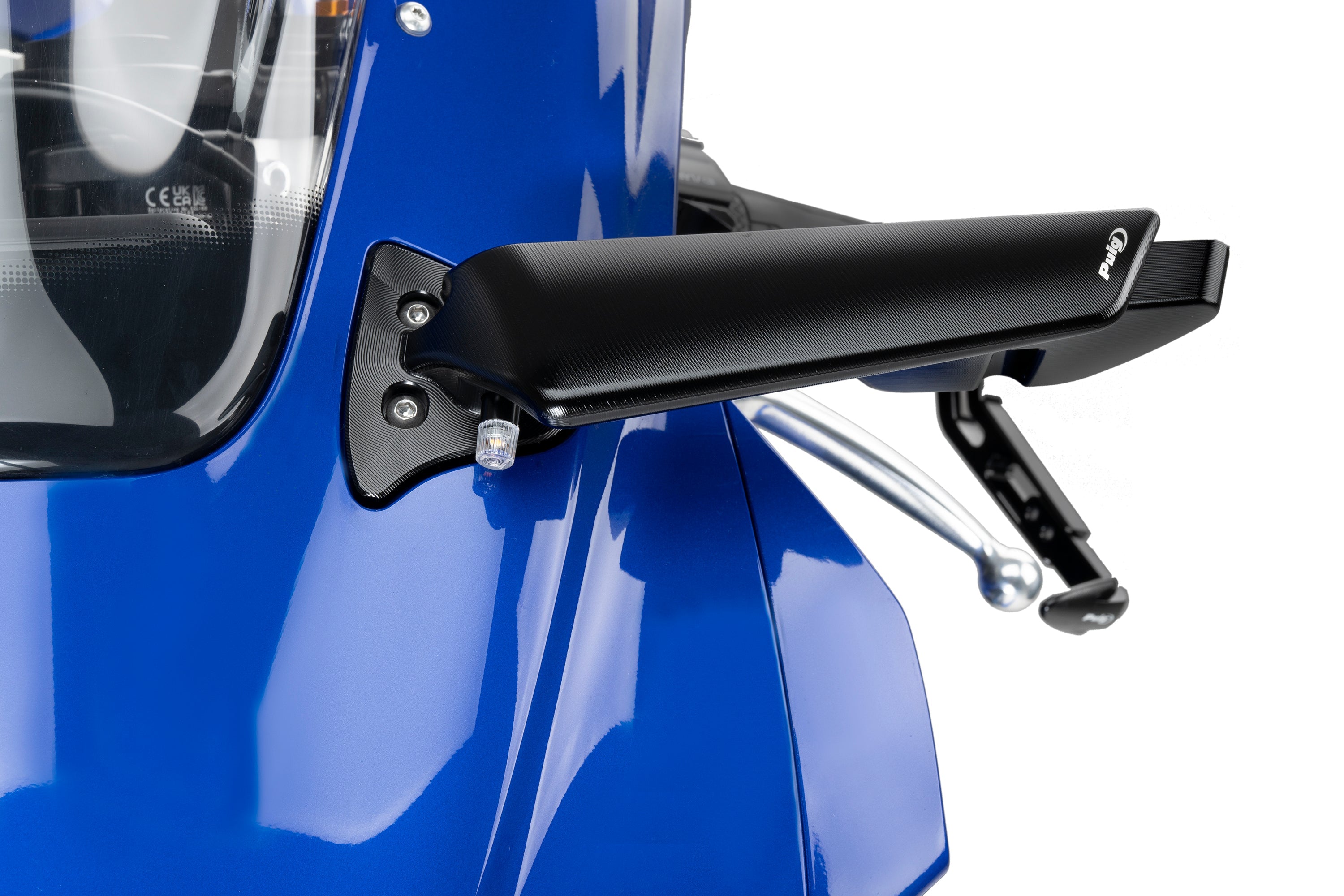Puig Aileron Left Mirror | Black | Yamaha YZF-R1/R1M 2020>Current -  Shop name