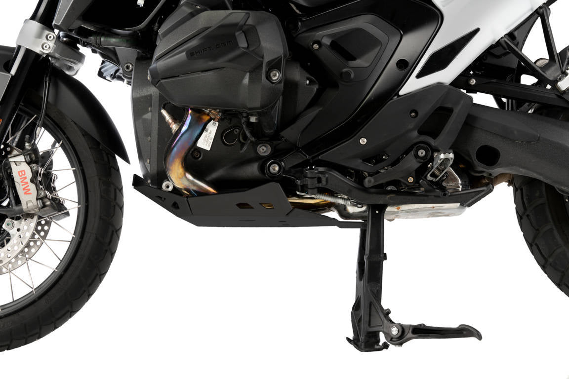 Puig Aluminium Belly Pan | Black | BMW R 1300 GS 2023>Current -  Shop name