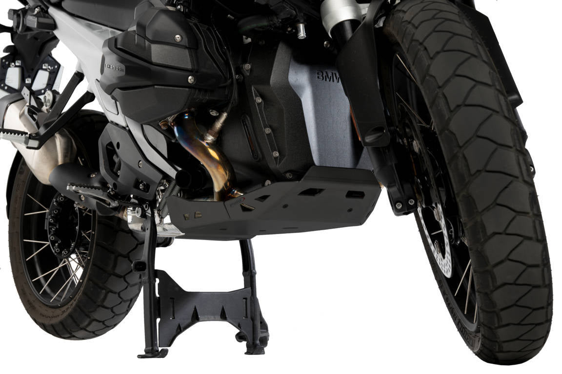 Puig Aluminium Belly Pan | Black | BMW R 1300 GS 2023>Current -  Shop name