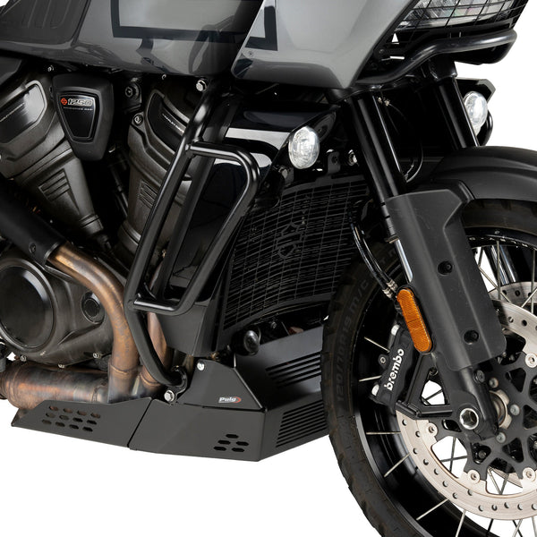 Portaborraccia Per Moto CNC In Alluminio – Adatto Per Harley Pan America 1250, Universale (Titanio) - 5
