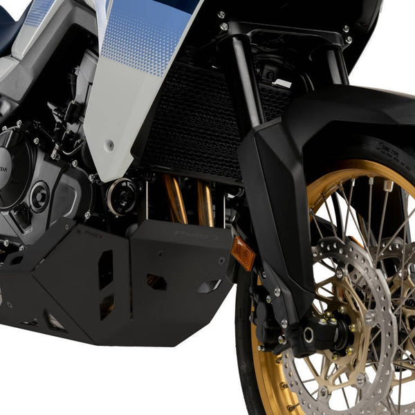 Puig Aluminium Belly Pan | Black | Honda XL750 Transalp 2023>Current