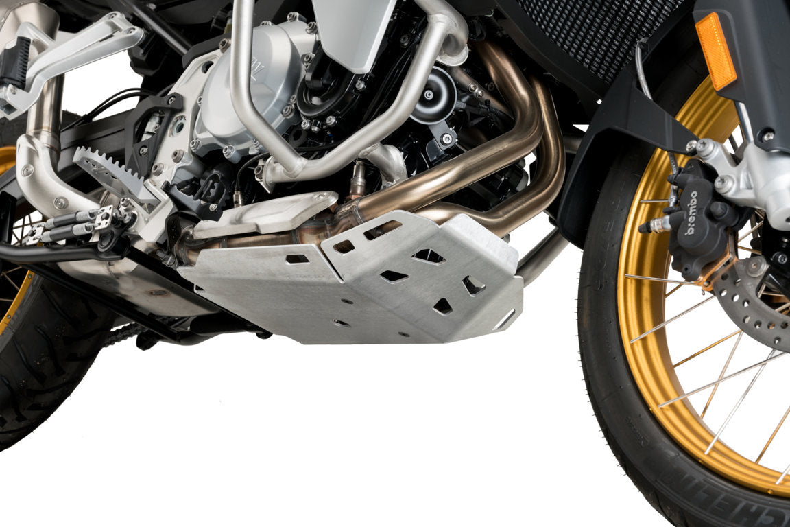 Puig Aluminium Belly Pan | Silver | BMW F 750 GS/F 850 GS/F 850 GSA 2018>Current -  Shop name