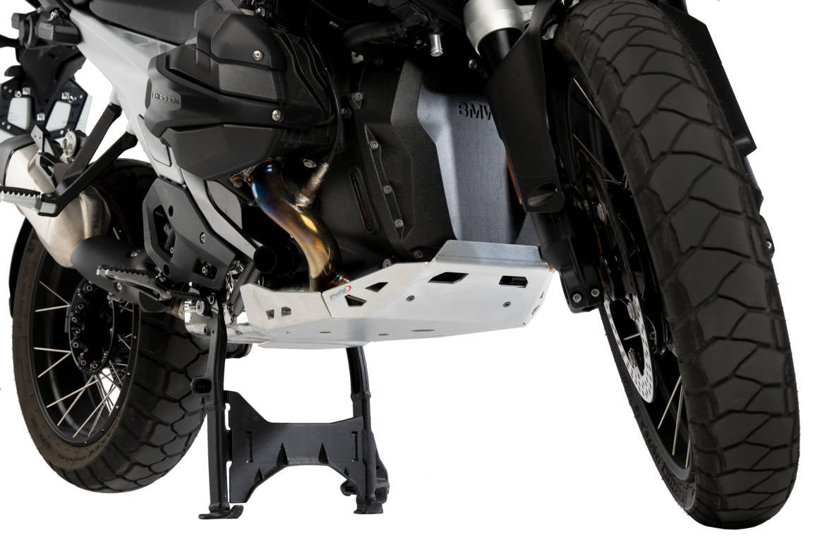 Puig Aluminium Belly Pan | Silver | BMW R 1300 GS 2023>Current -  Shop name