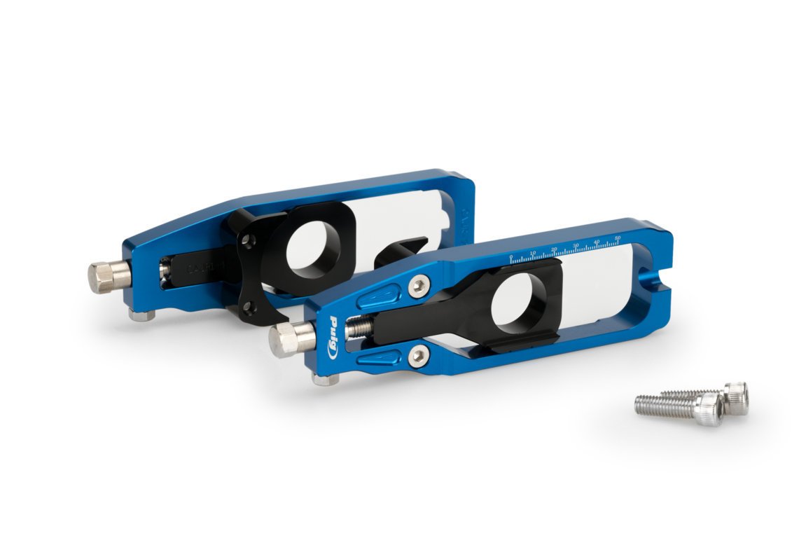 Puig Aluminium Chain Tensioner | Blue | Aprilia RSV4 R 2013>2014 -  Shop name