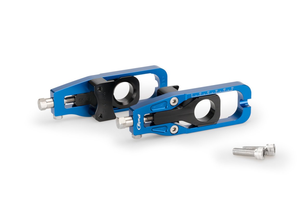 Puig Aluminium Chain Tensioner | Blue | Kawasaki Ninja ZX-6R 2013>2017 -  Shop name