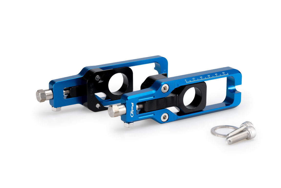 Puig Aluminium Chain Tensioner | Blue | Kawasaki ZX-10RR 2021>Current -  Shop name