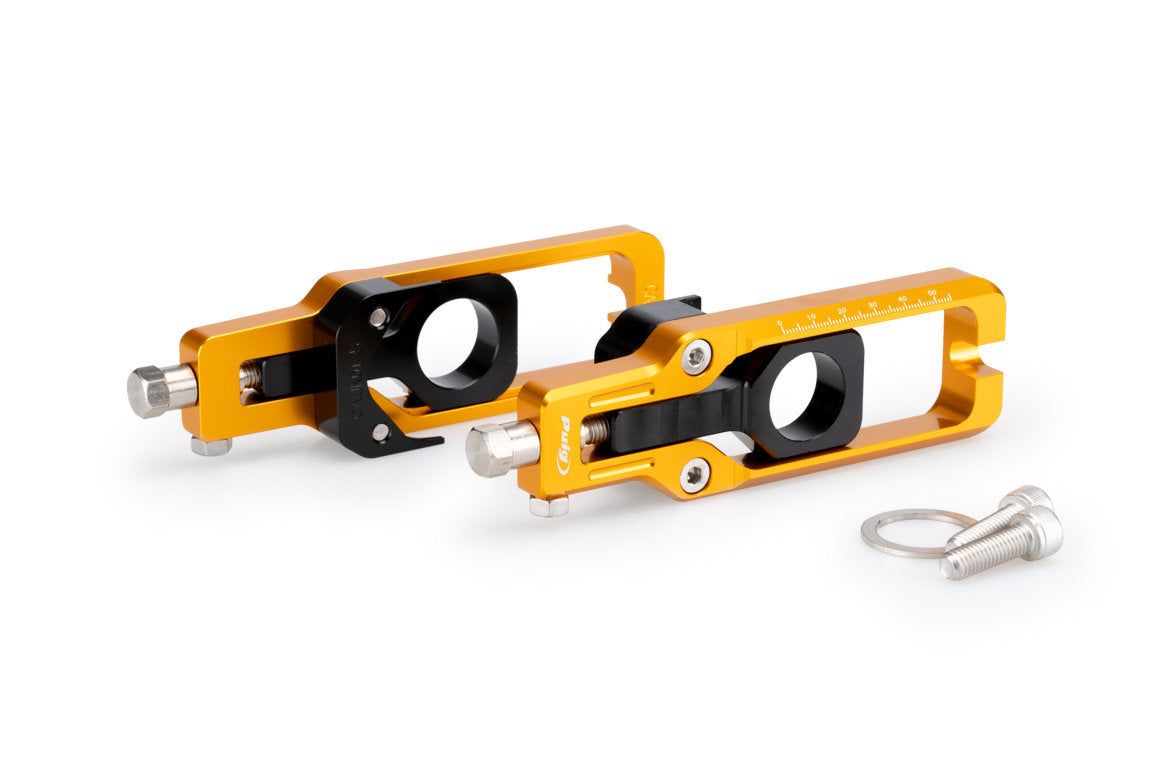 Puig Aluminium Chain Tensioner | Gold | Kawasaki ZX-10RR 2021>Current -  Shop name