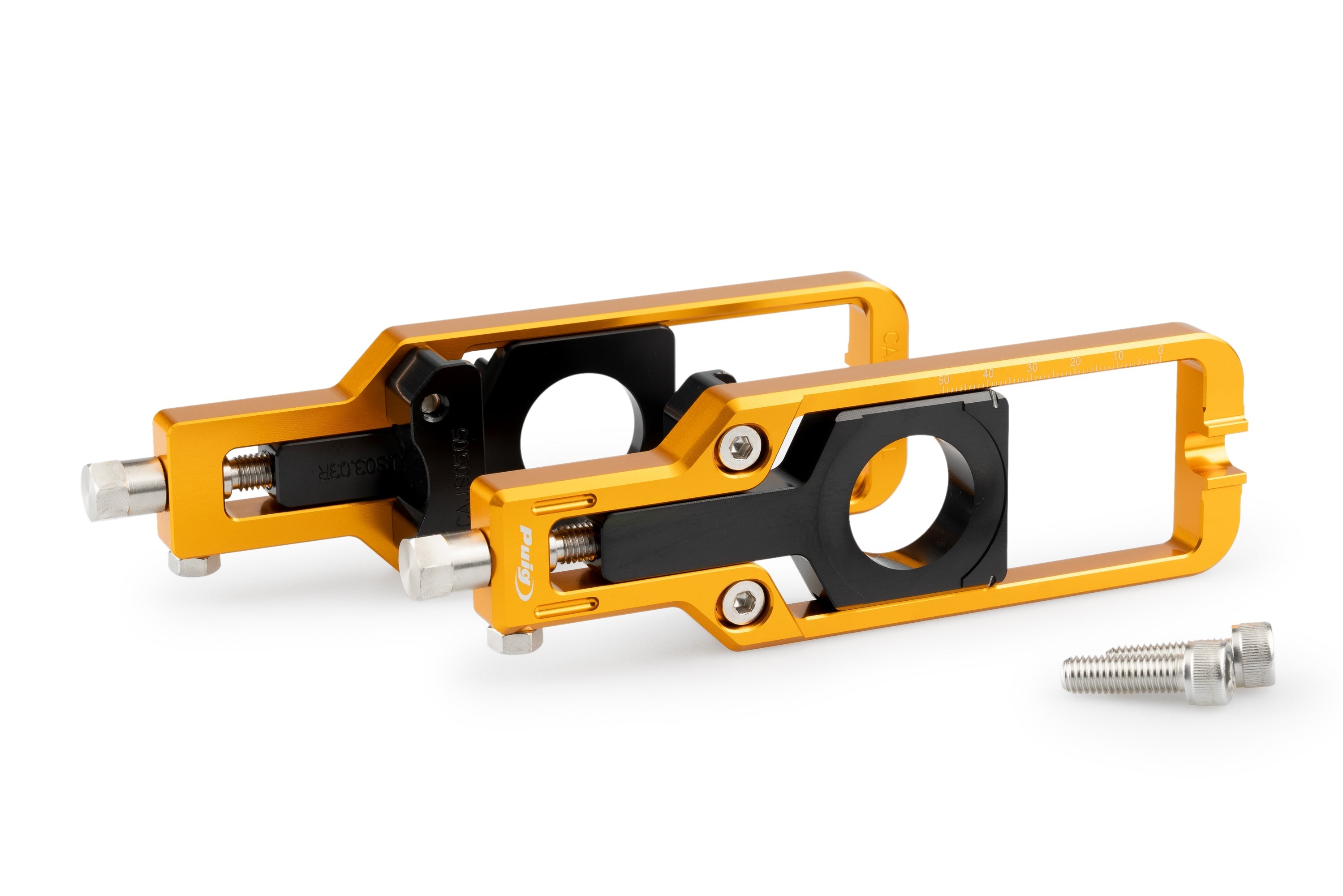 Puig Aluminium Chain Tensioner | Gold | Suzuki GSX-R1000R 2017>2021 -  Shop name